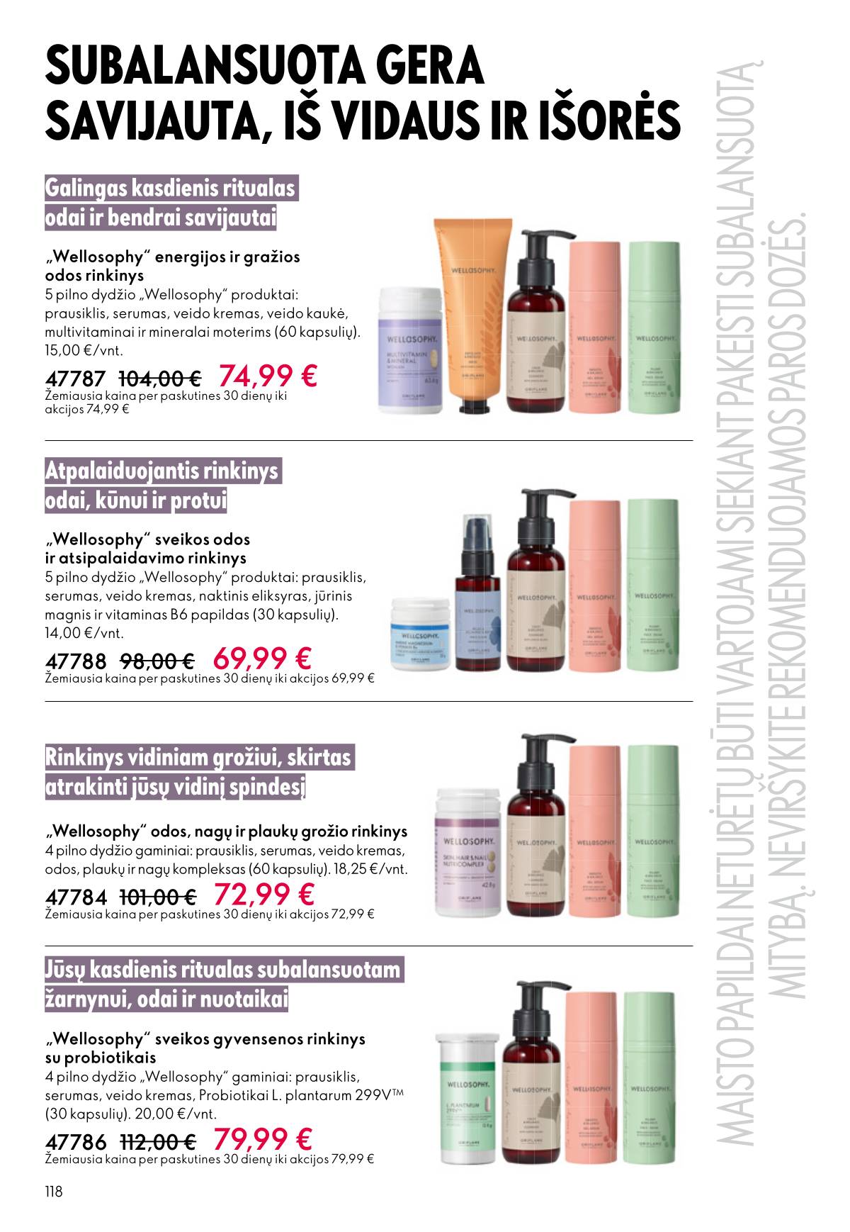 Oriflame - Oriflame akcijų katalogas 118 puslapis