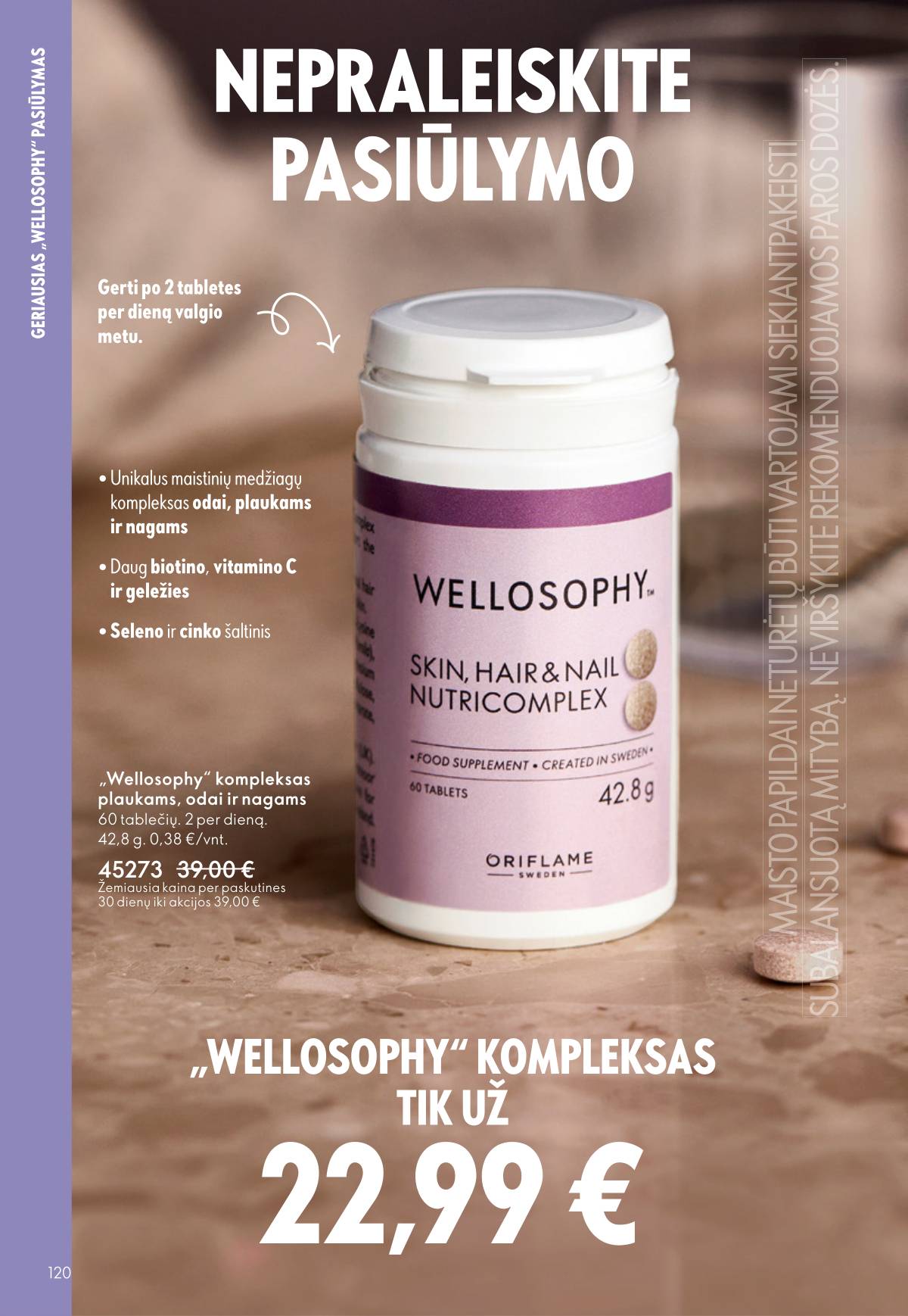 Oriflame - Oriflame akcijų katalogas 120 puslapis