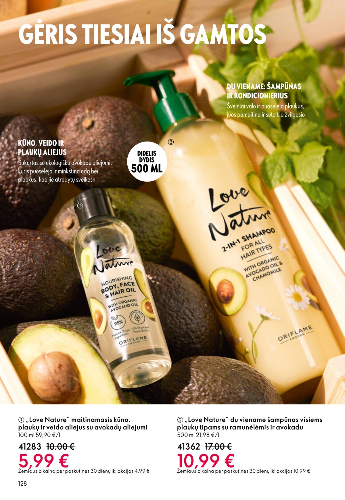 Oriflame - Oriflame akcijų katalogas 128 puslapis