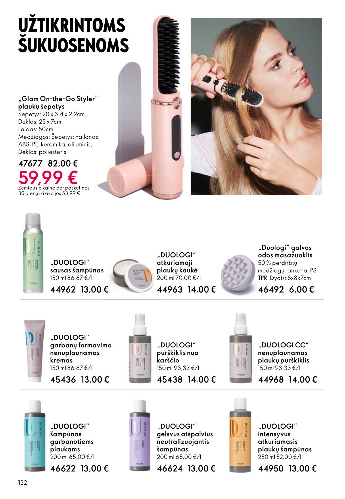 Oriflame - Oriflame akcijų katalogas 132 puslapis