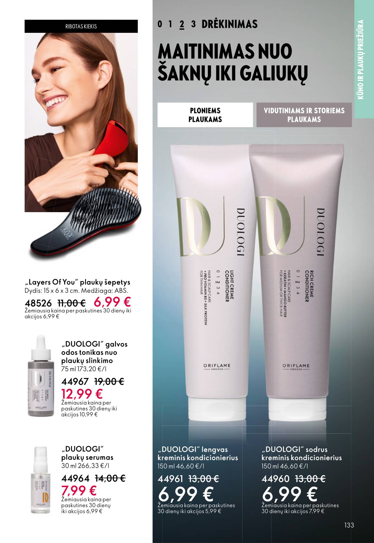Oriflame - Oriflame akcijų katalogas 133 puslapis