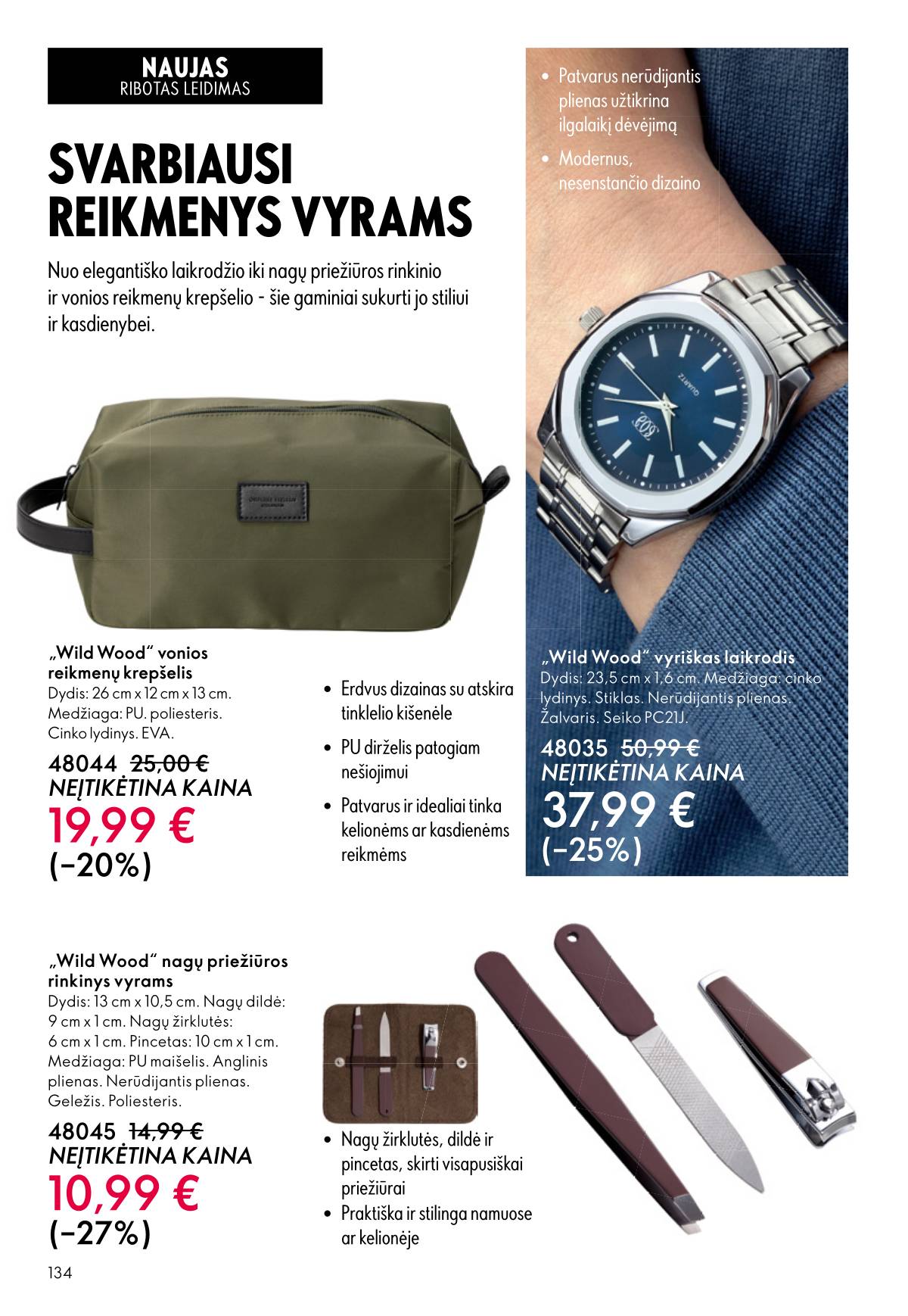Oriflame - Oriflame akcijų katalogas 134 puslapis