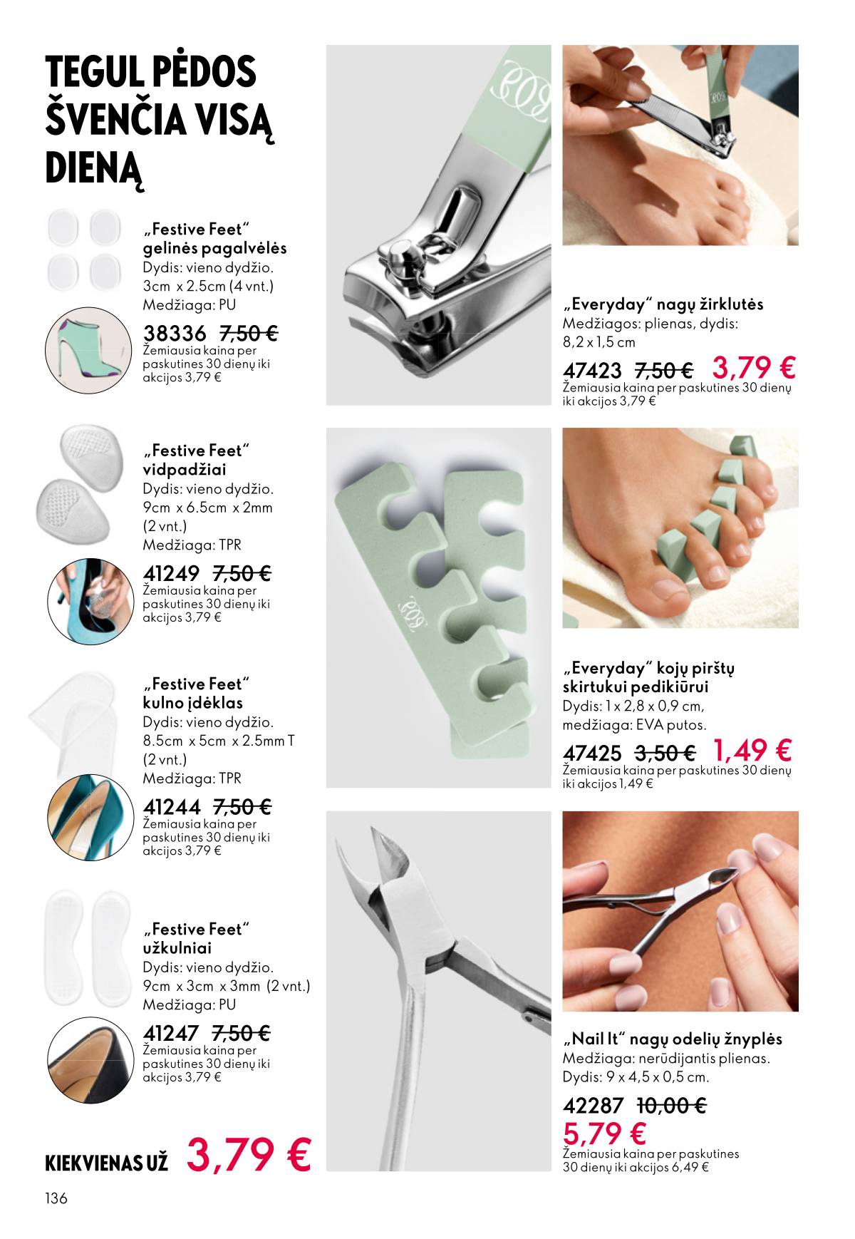Oriflame - Oriflame akcijų katalogas 136 puslapis