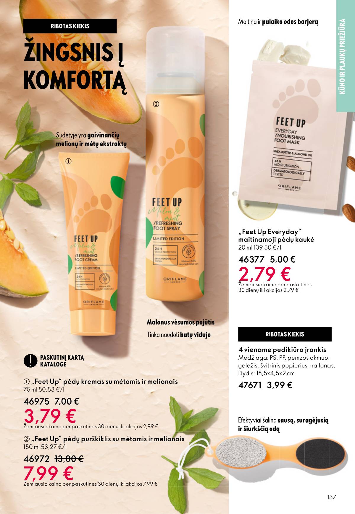 Oriflame - Oriflame akcijų katalogas 137 puslapis