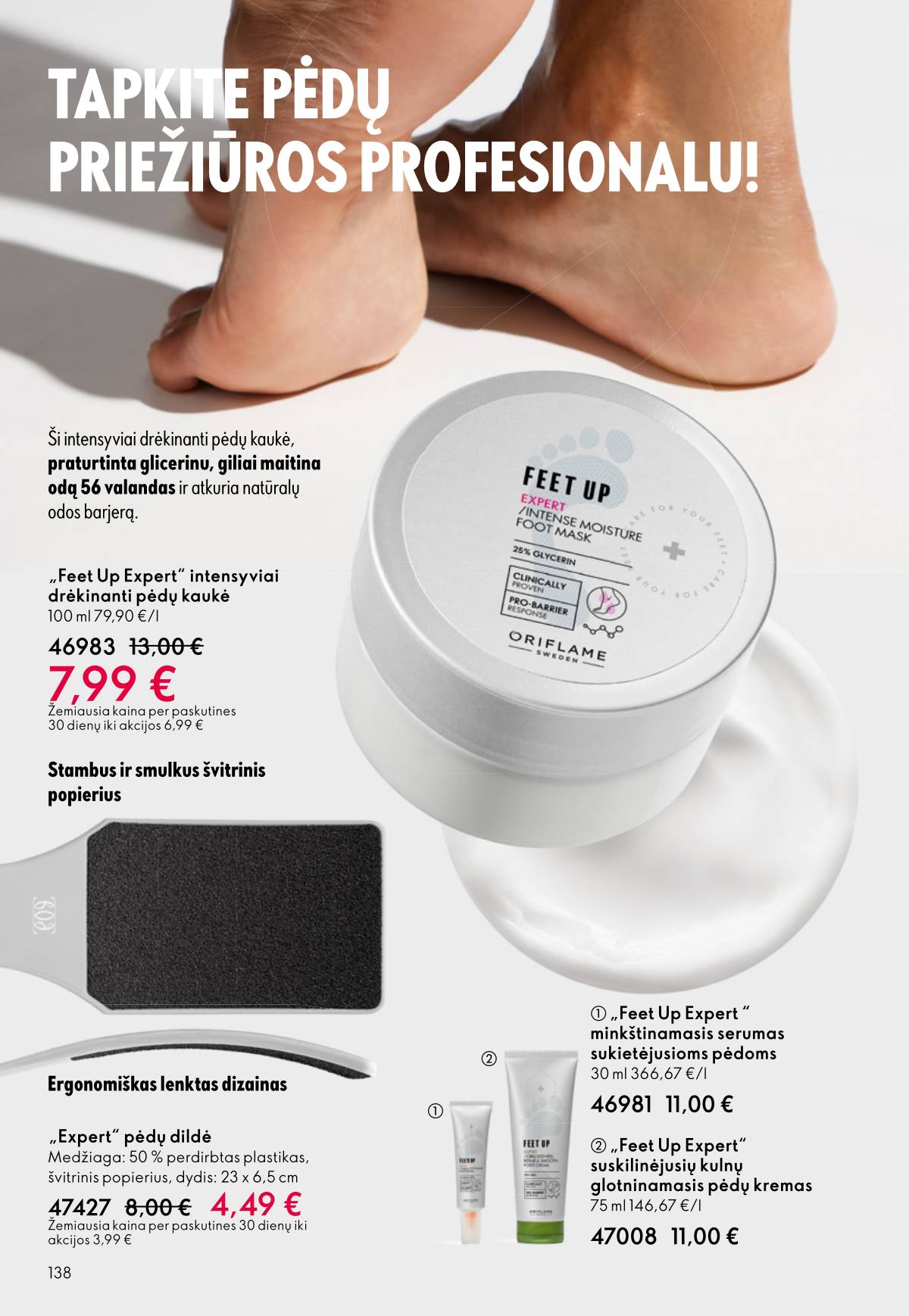 Oriflame - Oriflame akcijų katalogas 138 puslapis