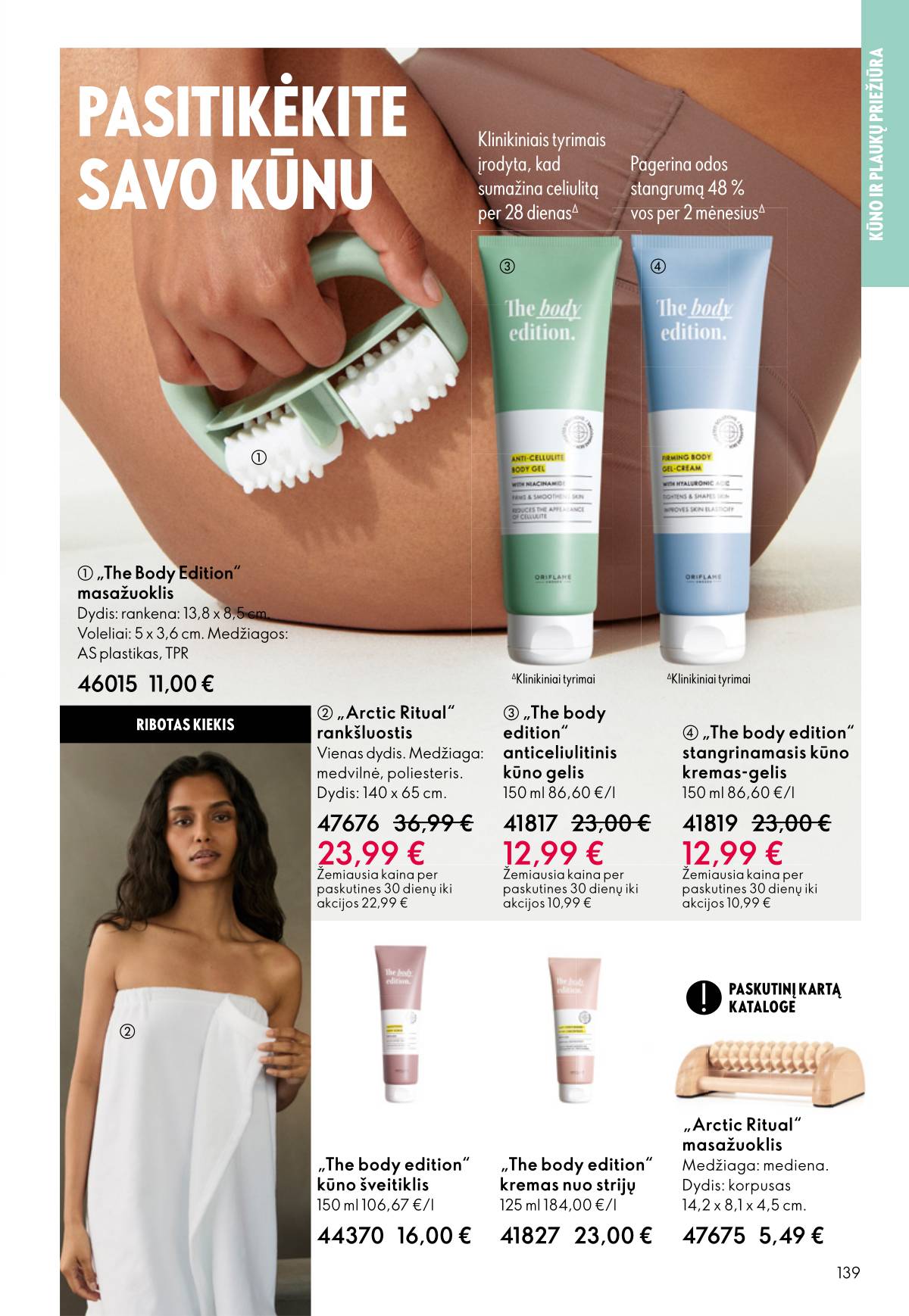 Oriflame - Oriflame akcijų katalogas 139 puslapis