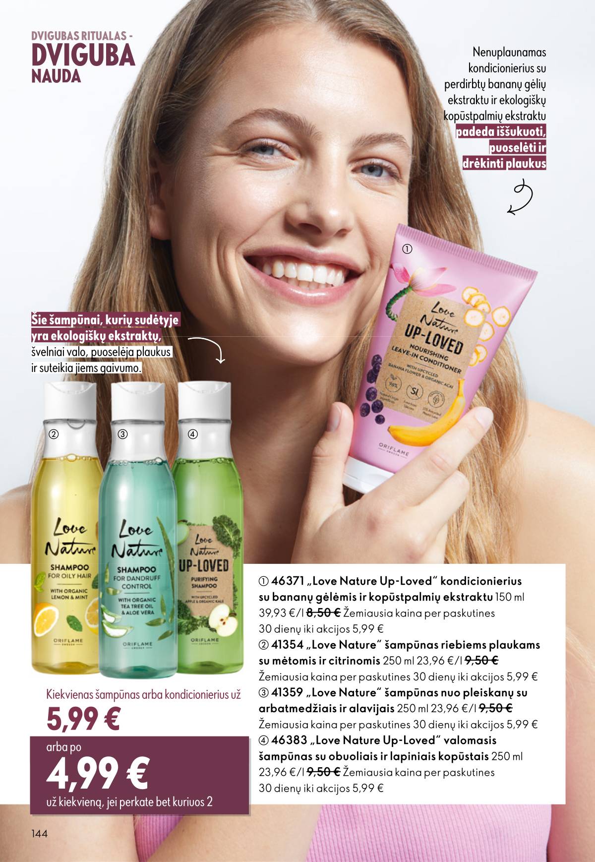 Oriflame - Oriflame akcijų katalogas 144 puslapis