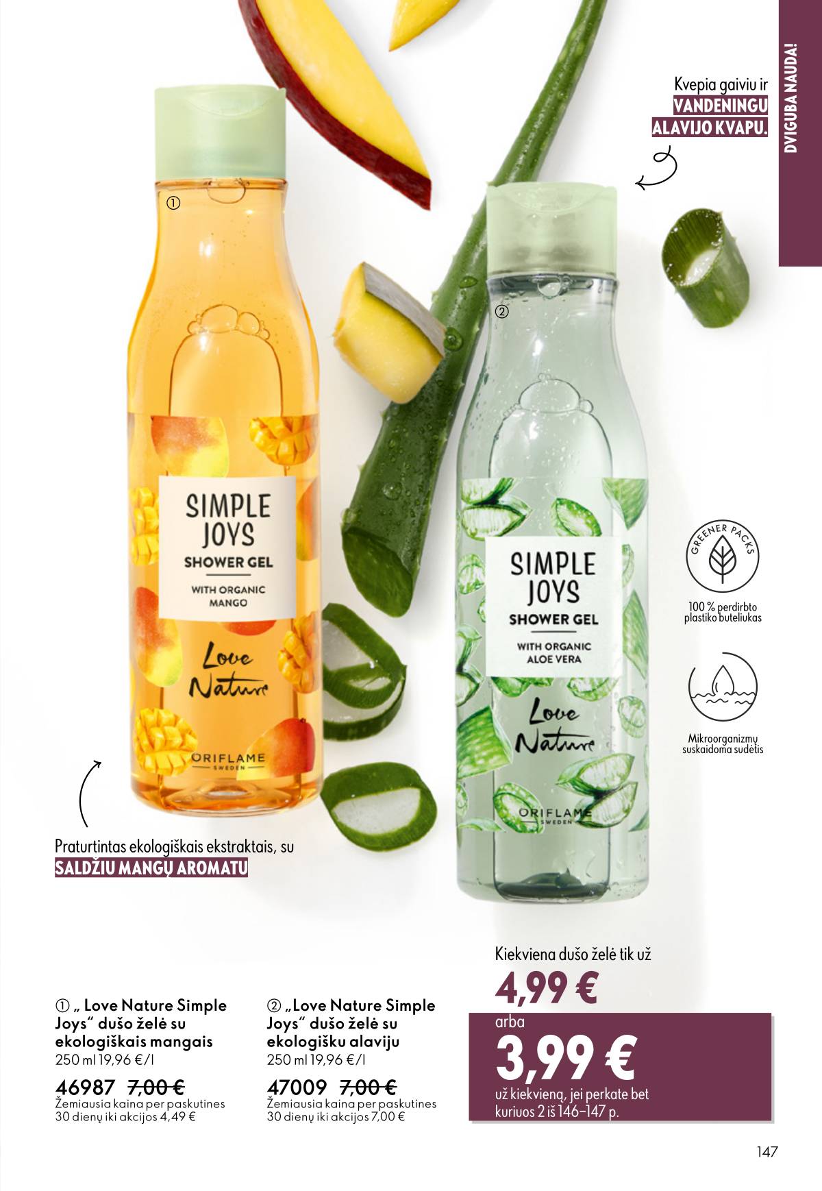 Oriflame - Oriflame akcijų katalogas 147 puslapis