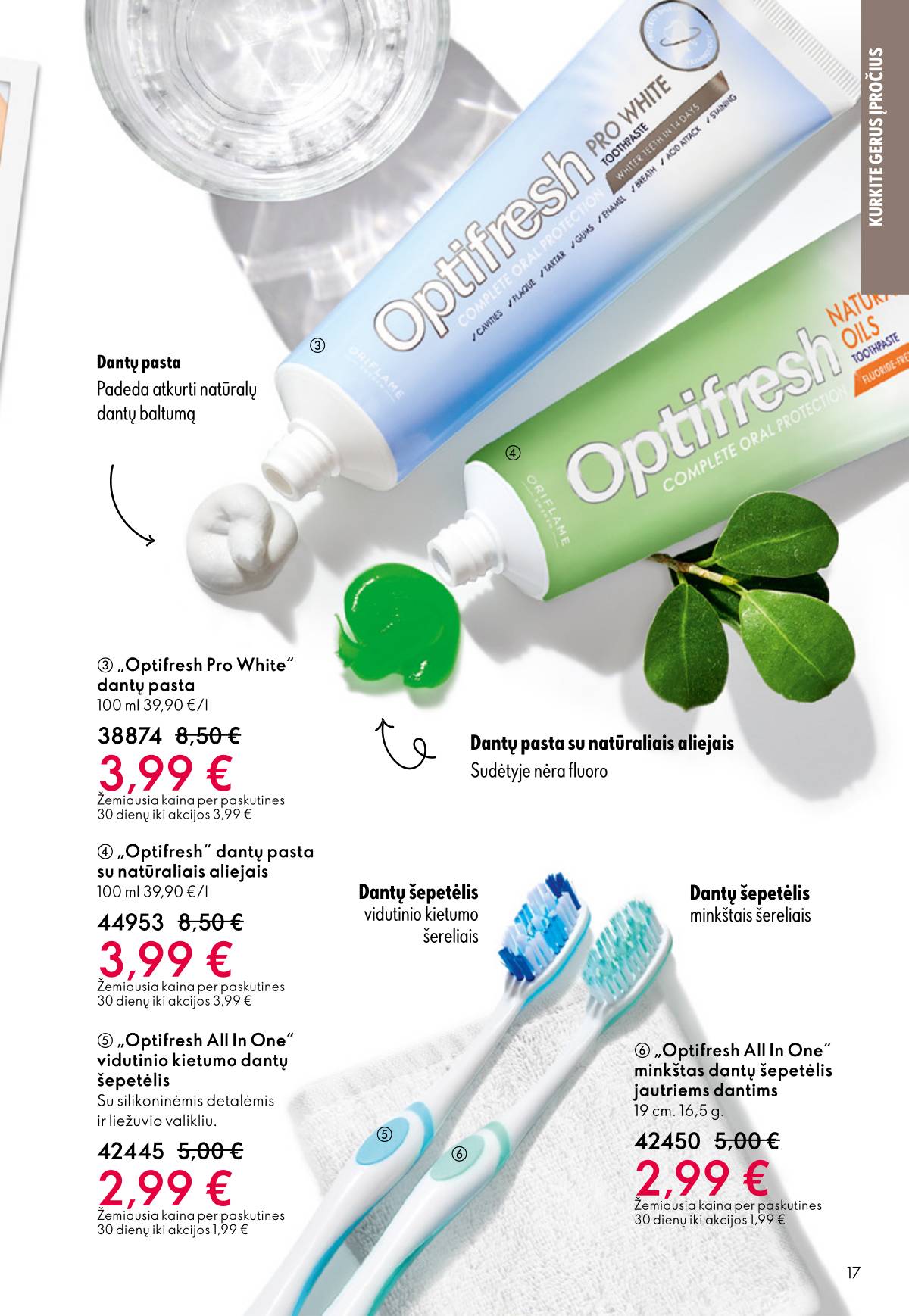 Oriflame - Oriflame akcijų katalogas 17 puslapis