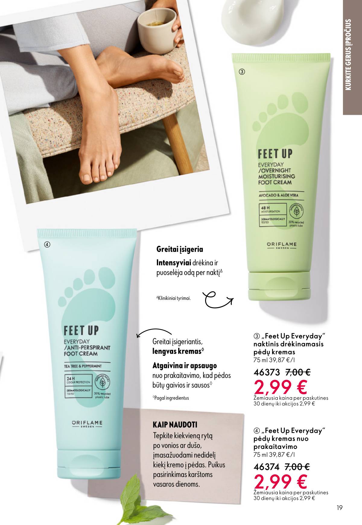 Oriflame - Oriflame akcijų katalogas 19 puslapis
