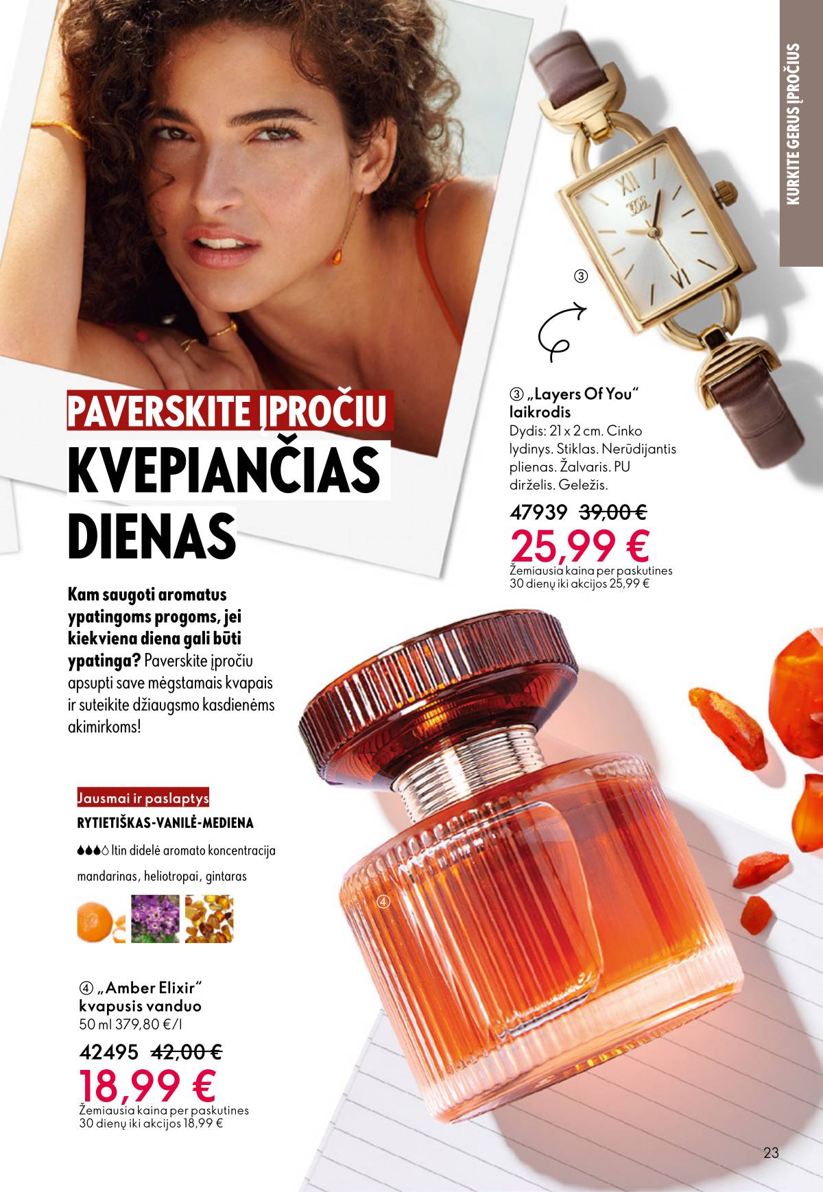 Oriflame - Oriflame akcijų katalogas 23 puslapis