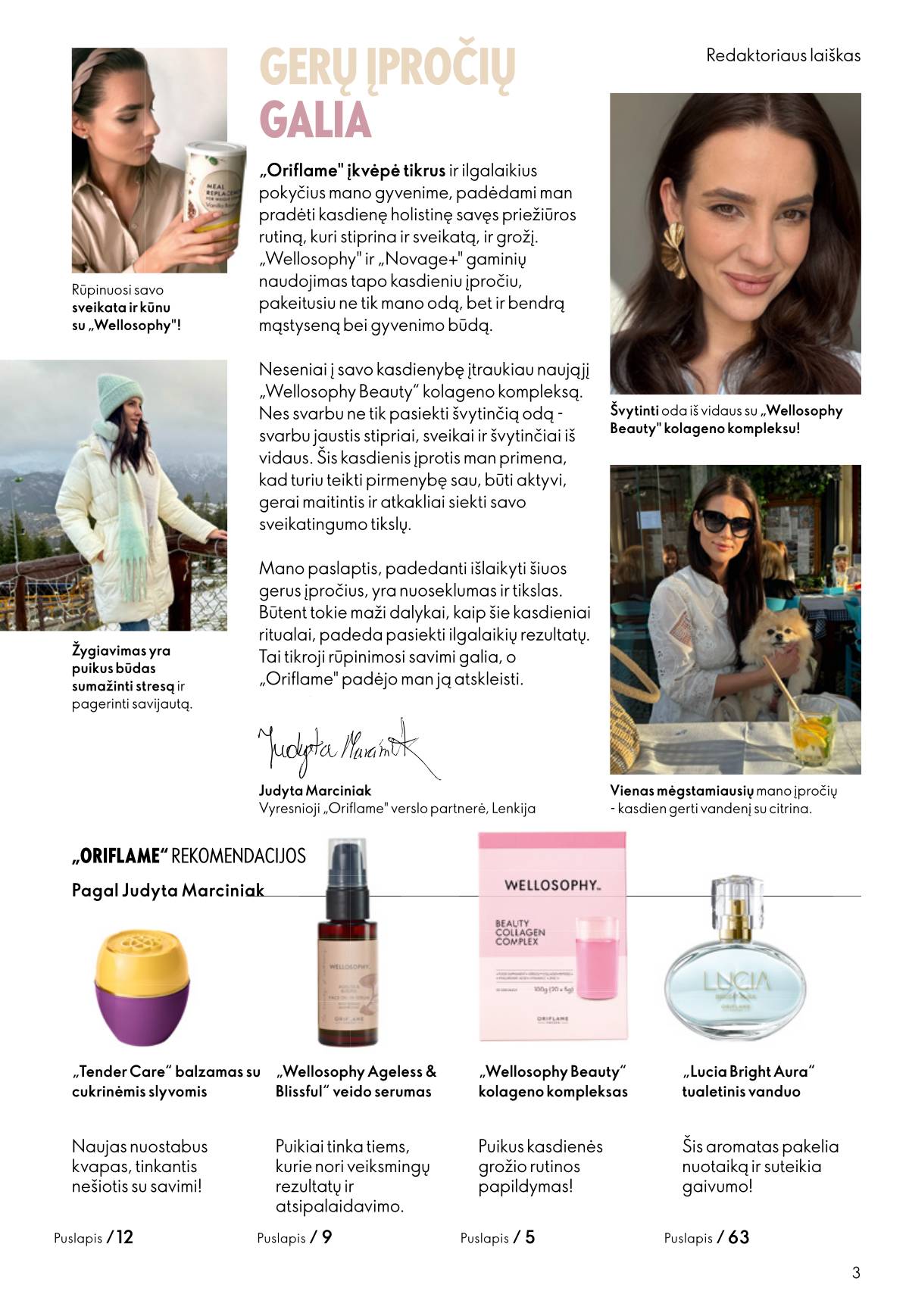 Oriflame - Oriflame akcijų katalogas 3 puslapis