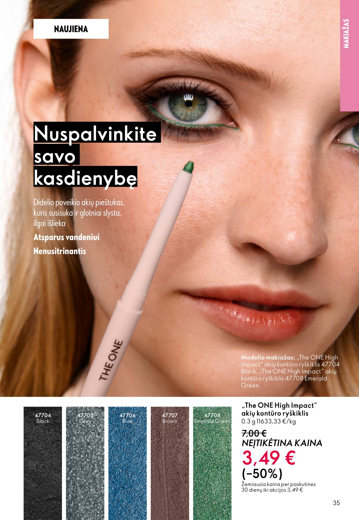 Oriflame - Oriflame akcijų katalogas 35 puslapis