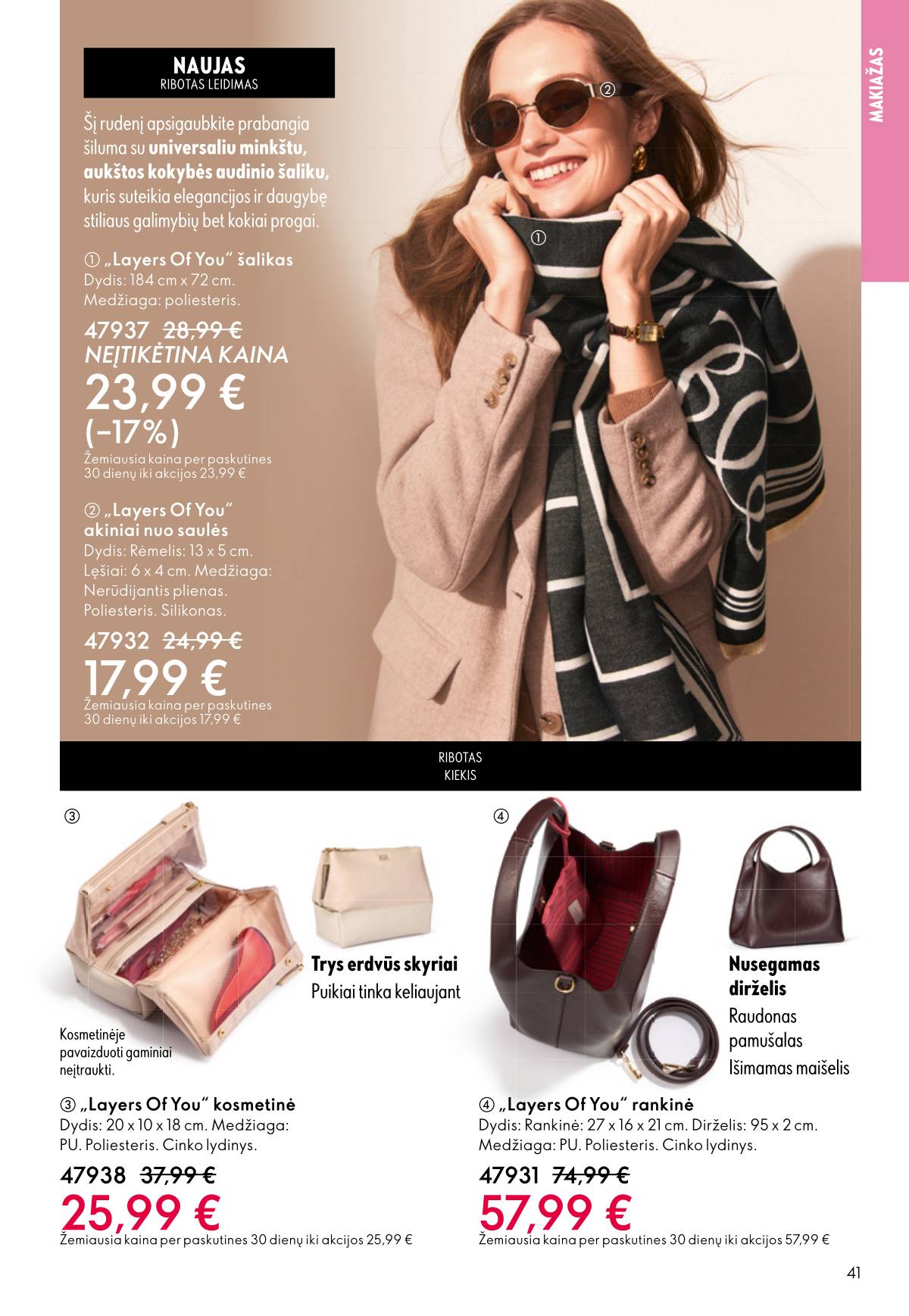 Oriflame - Oriflame akcijų katalogas 41 puslapis