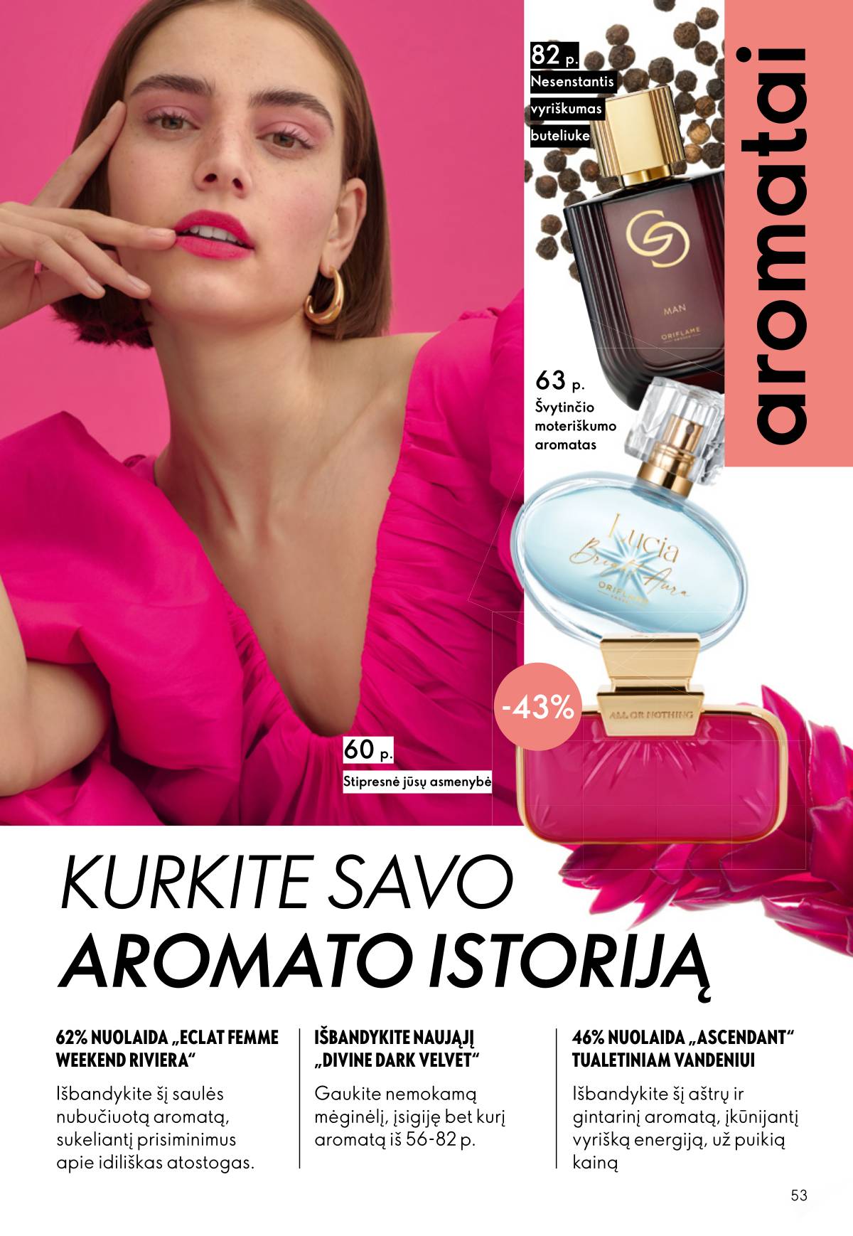 Oriflame - Oriflame akcijų katalogas 53 puslapis