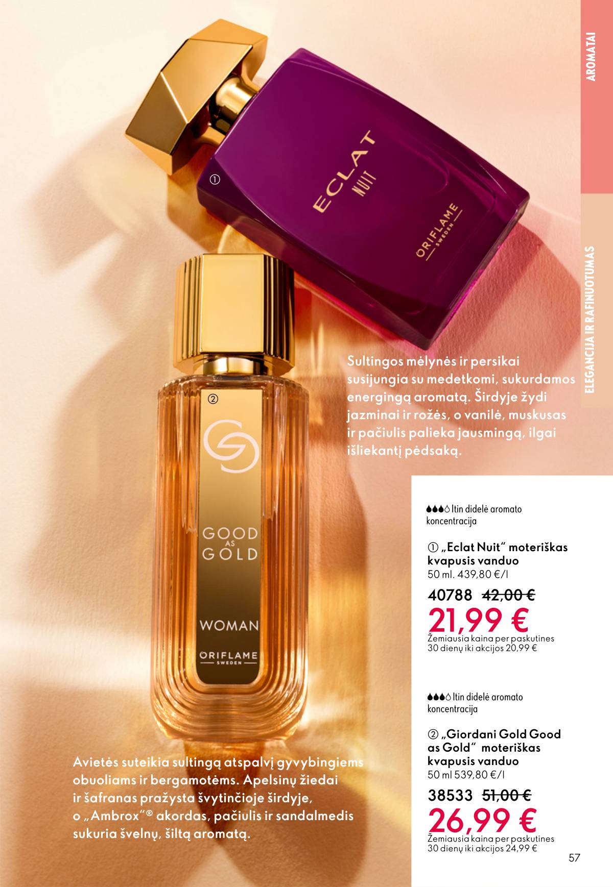 Oriflame - Oriflame akcijų katalogas 57 puslapis