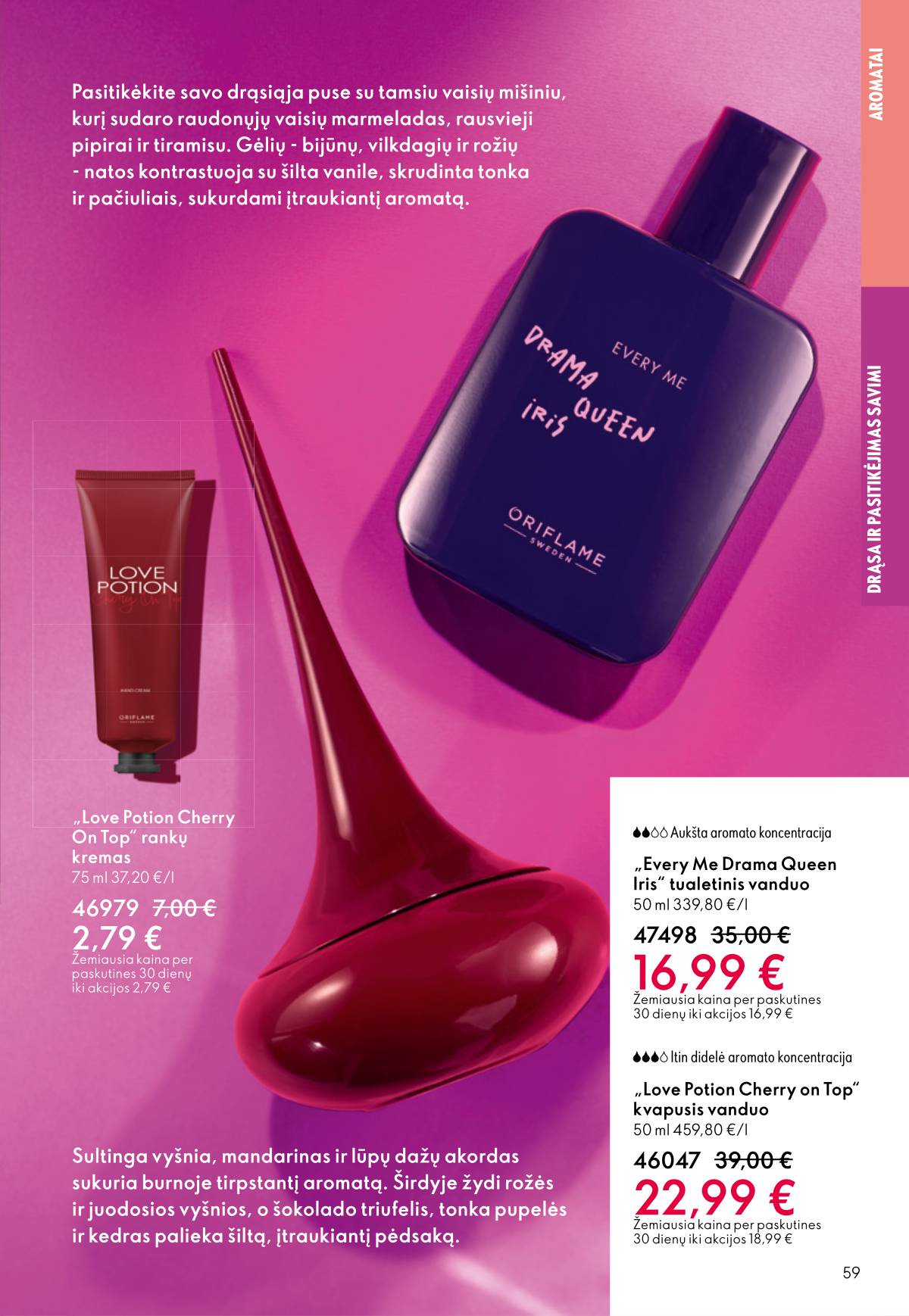 Oriflame - Oriflame akcijų katalogas 59 puslapis