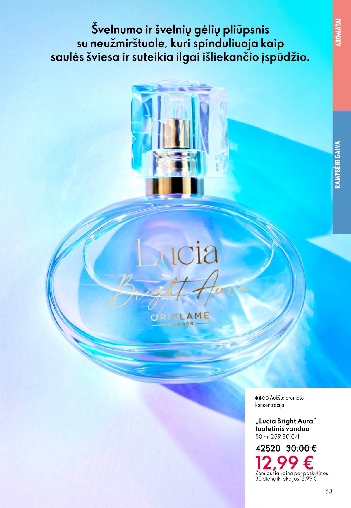 Oriflame - Oriflame akcijų katalogas 63 puslapis
