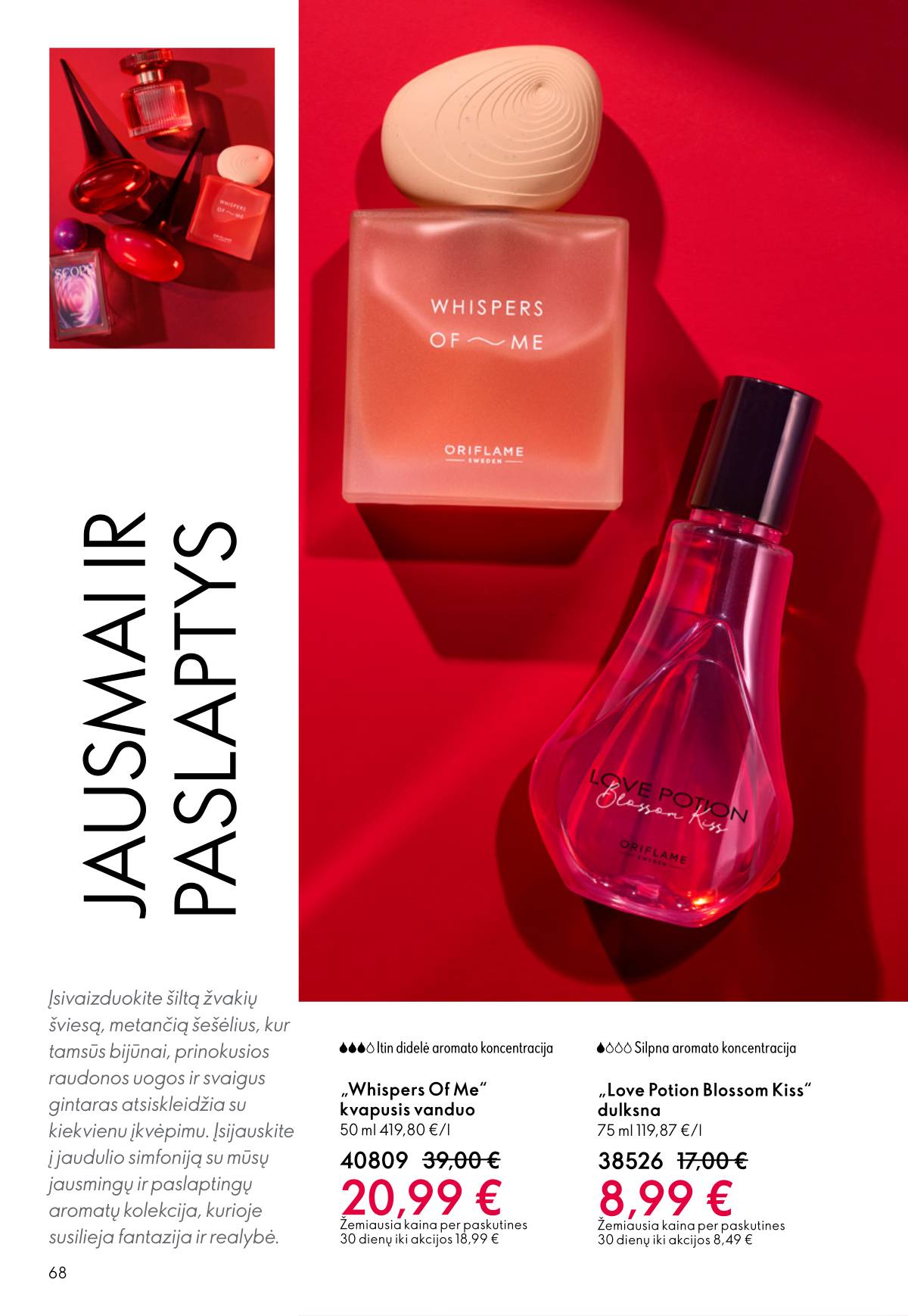 Oriflame - Oriflame akcijų katalogas 68 puslapis