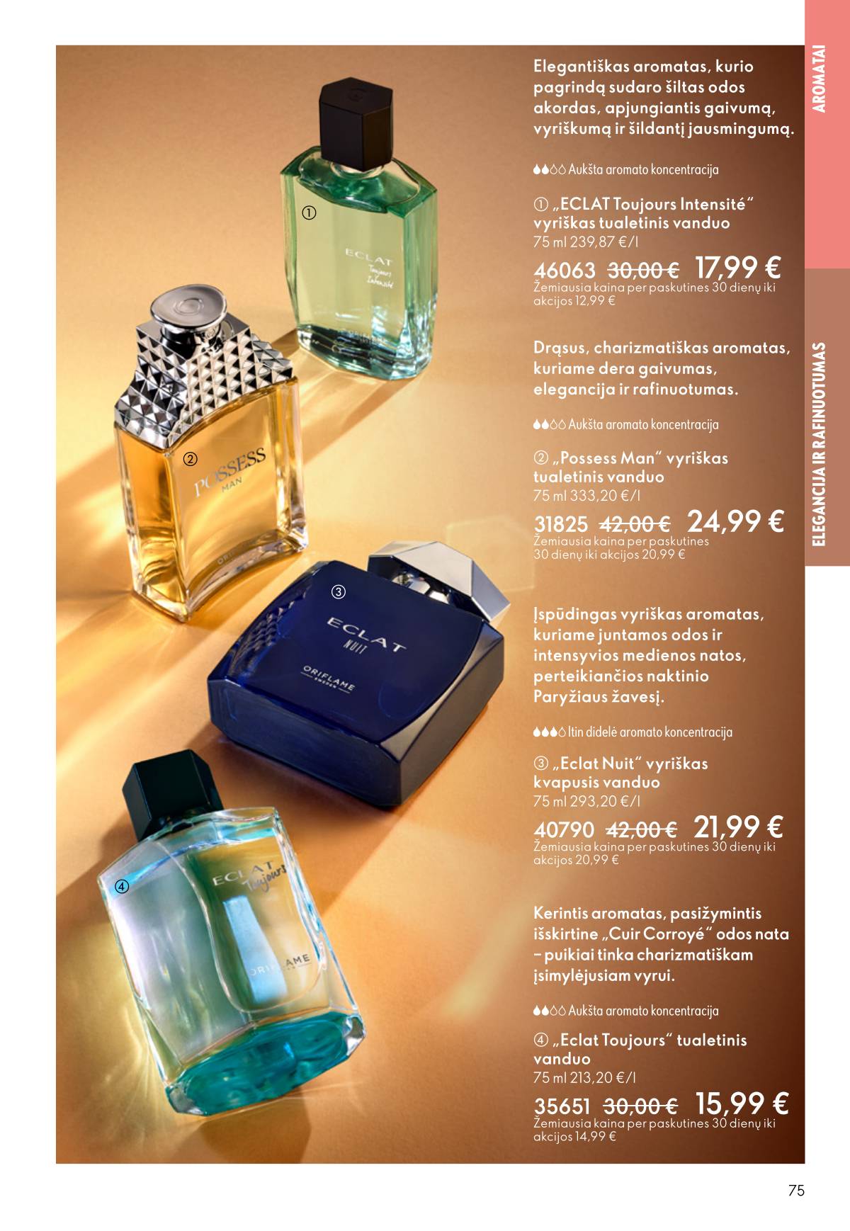 Oriflame - Oriflame akcijų katalogas 75 puslapis