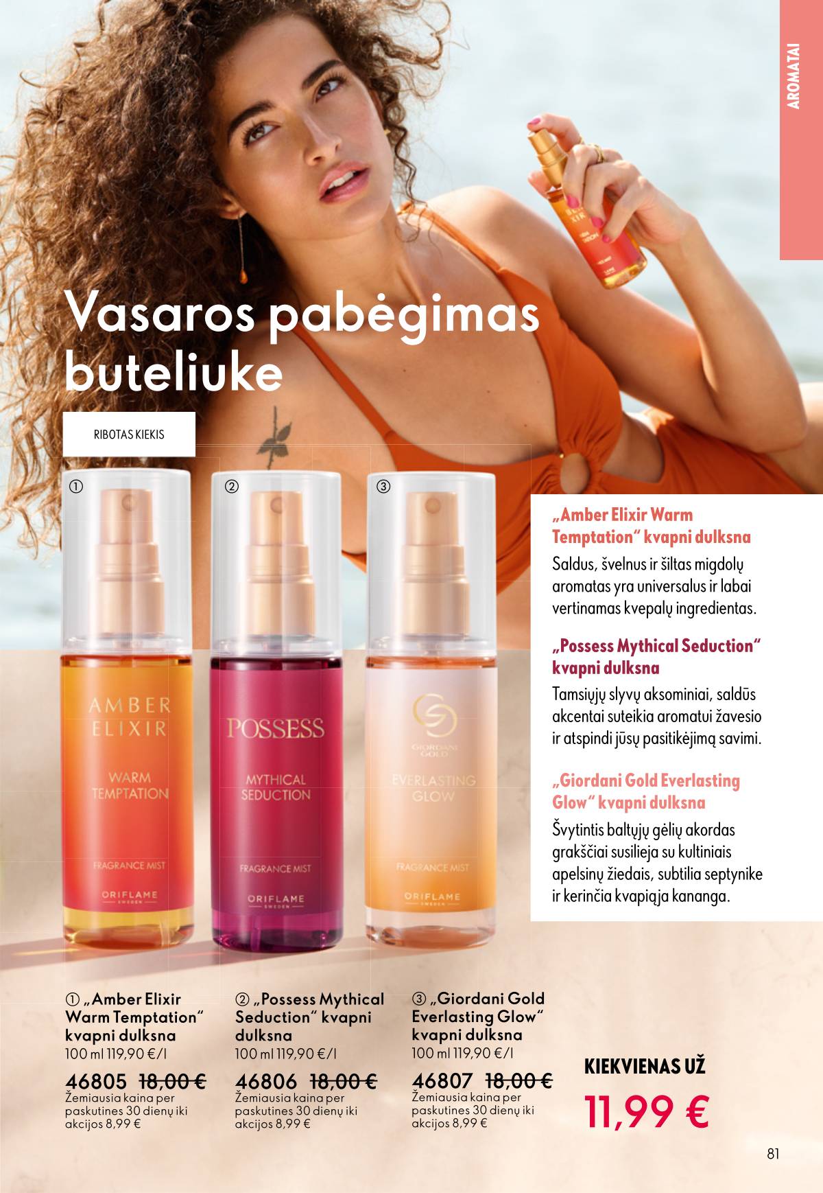 Oriflame - Oriflame akcijų katalogas 81 puslapis