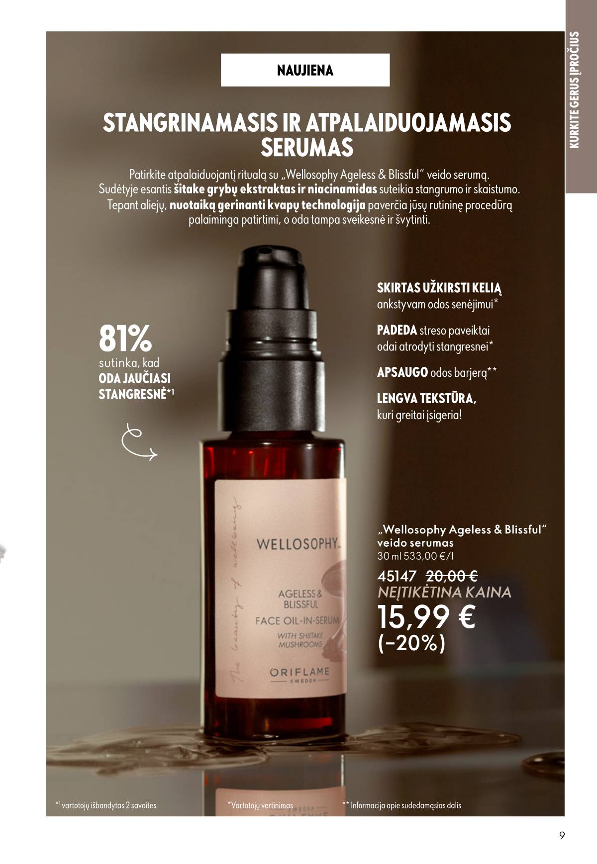 Oriflame - Oriflame akcijų katalogas 9 puslapis