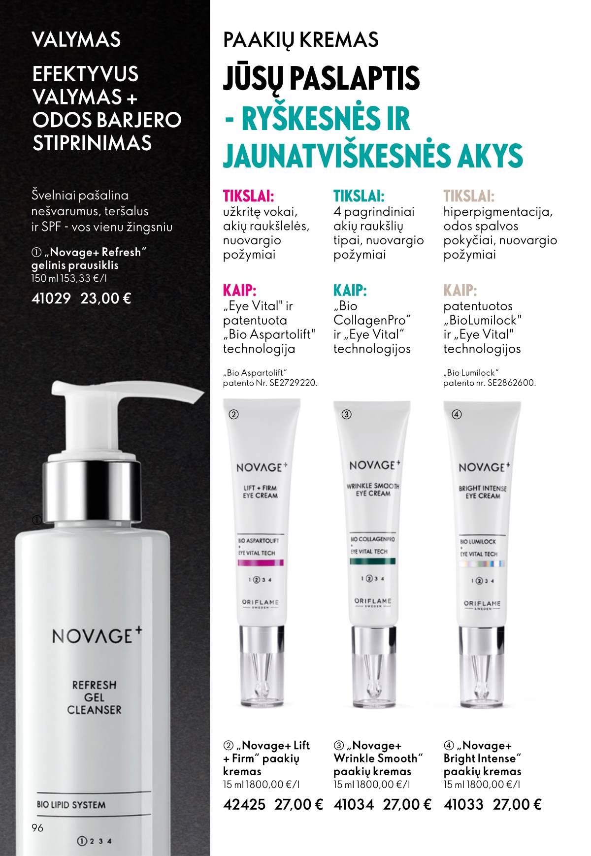 Oriflame - Oriflame akcijų katalogas 96 puslapis