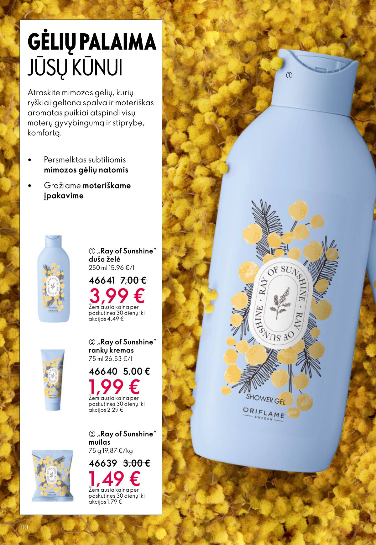 Oriflame - Oriflame akcijų katalogas 110 puslapis