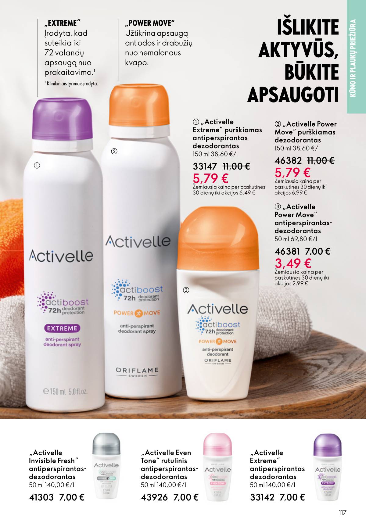 Oriflame - Oriflame akcijų katalogas 117 puslapis