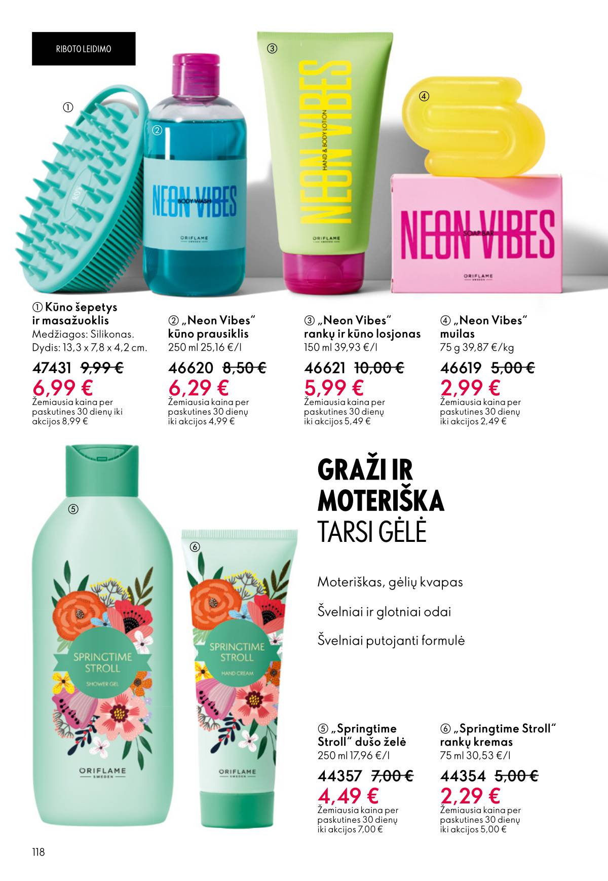 Oriflame - Oriflame akcijų katalogas 118 puslapis