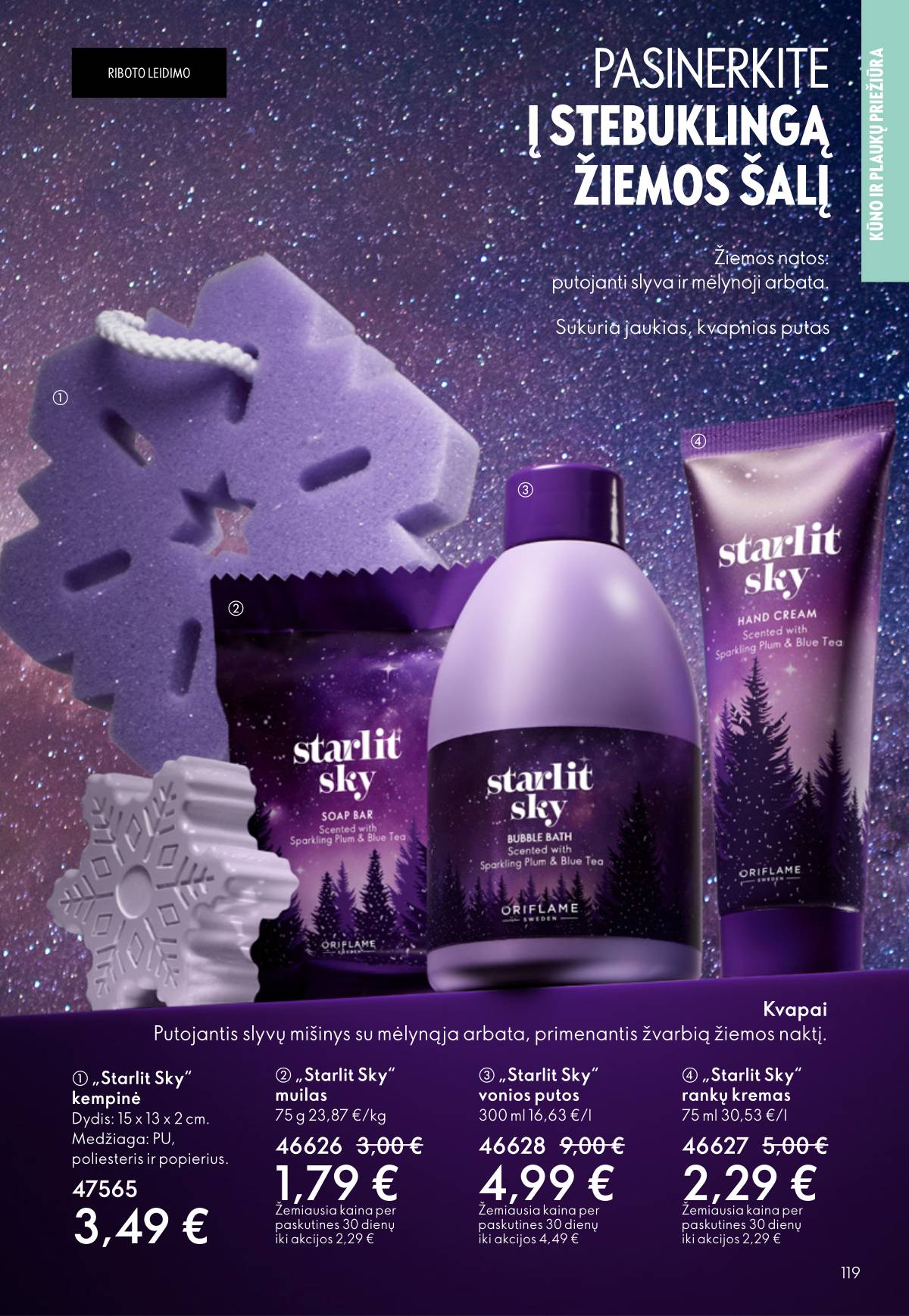 Oriflame - Oriflame akcijų katalogas 119 puslapis