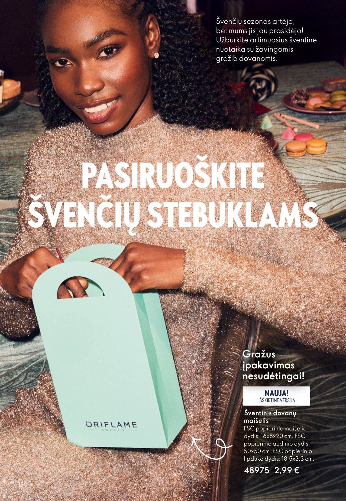 Oriflame - Oriflame akcijų katalogas 138 puslapis