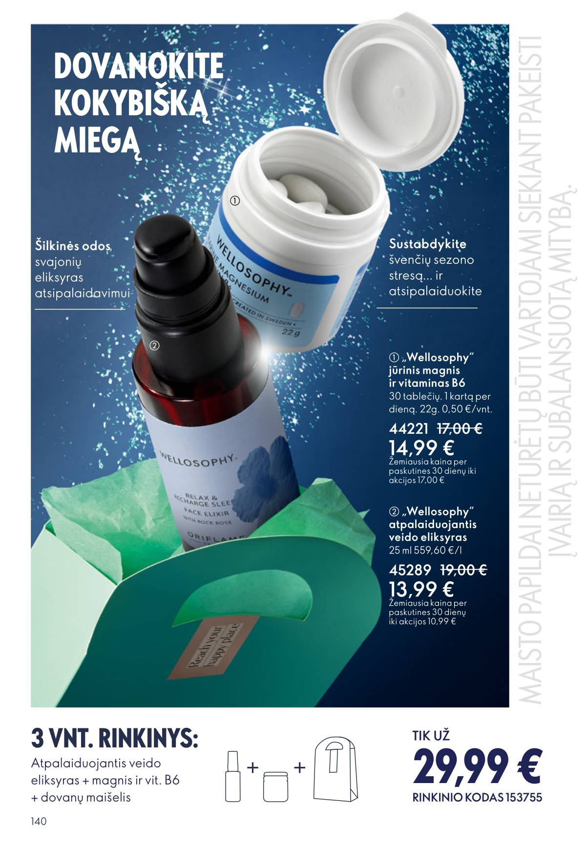 Oriflame - Oriflame akcijų katalogas 140 puslapis