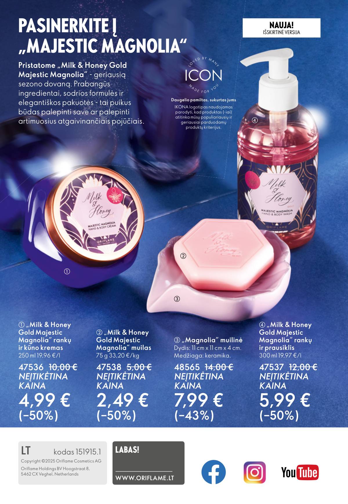 Oriflame - Oriflame akcijų katalogas 148 puslapis