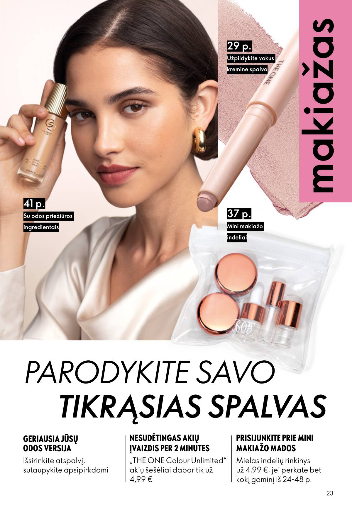 Oriflame - Oriflame akcijų katalogas 23 puslapis