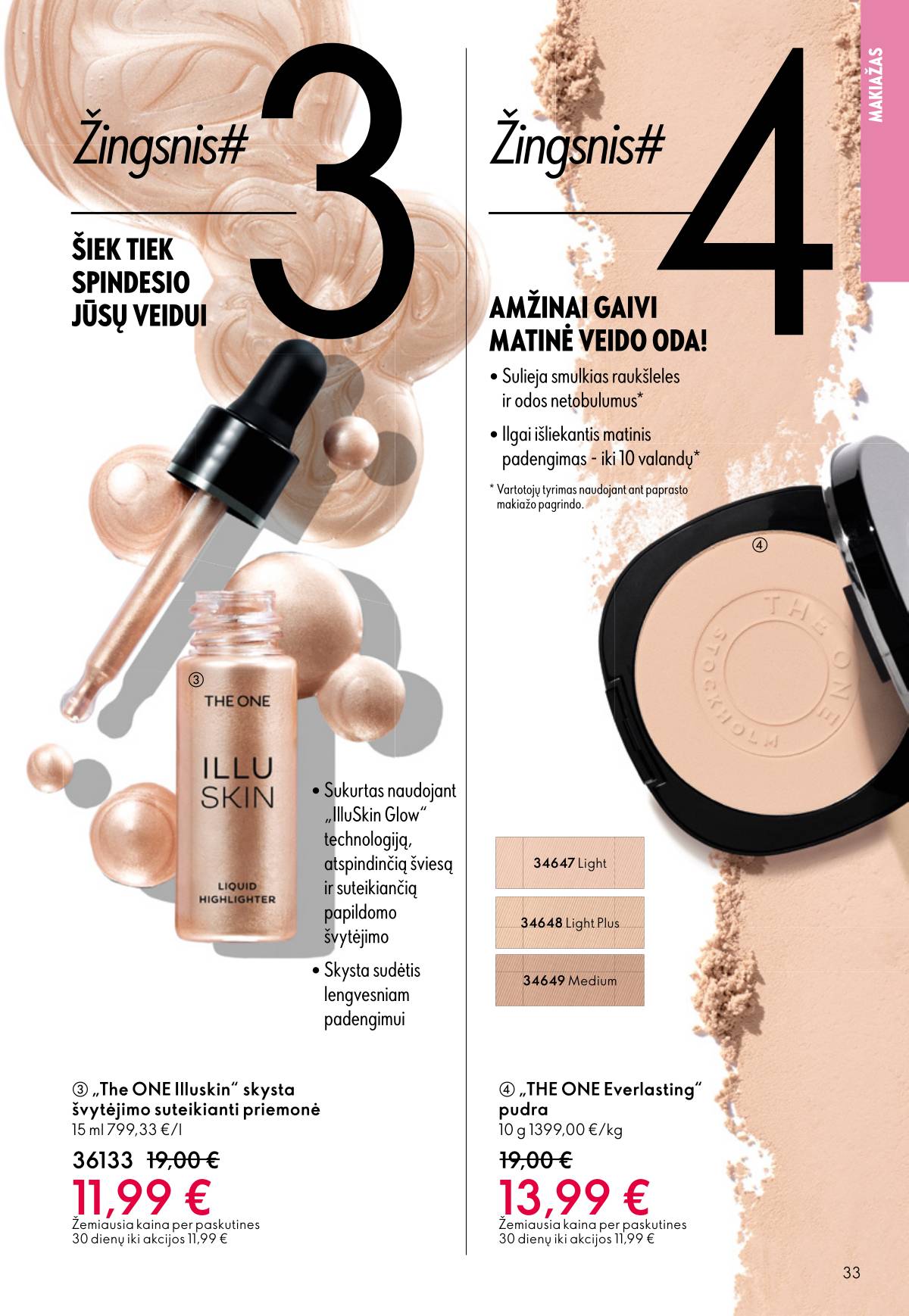 Oriflame - Oriflame akcijų katalogas 33 puslapis