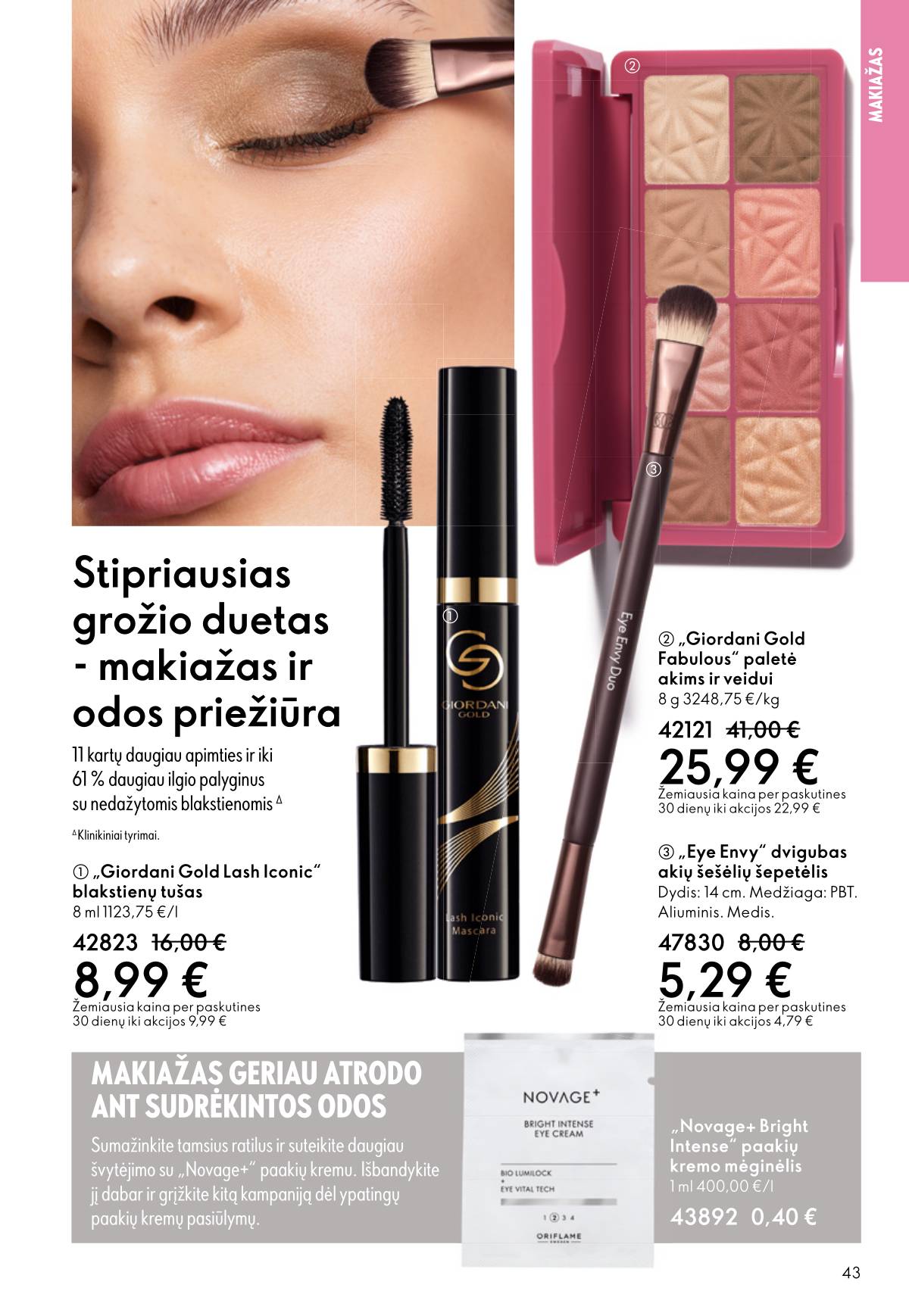 Oriflame - Oriflame akcijų katalogas 43 puslapis