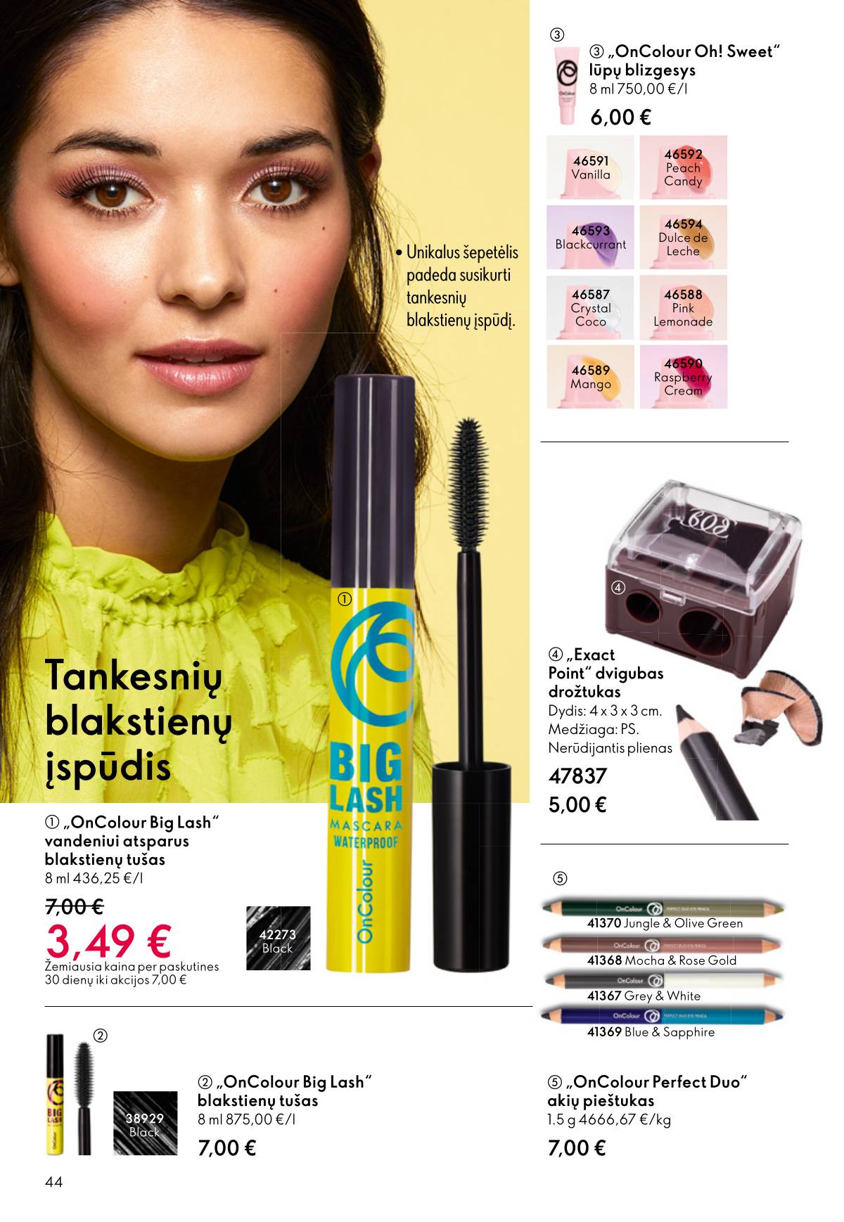 Oriflame - Oriflame akcijų katalogas 44 puslapis