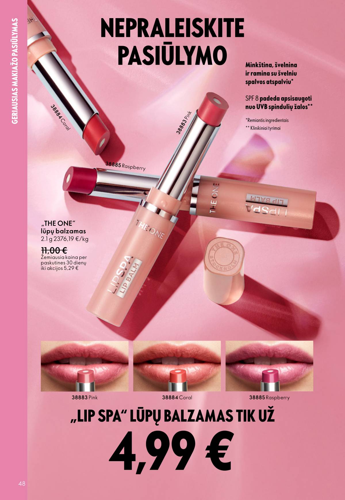 Oriflame - Oriflame akcijų katalogas 48 puslapis