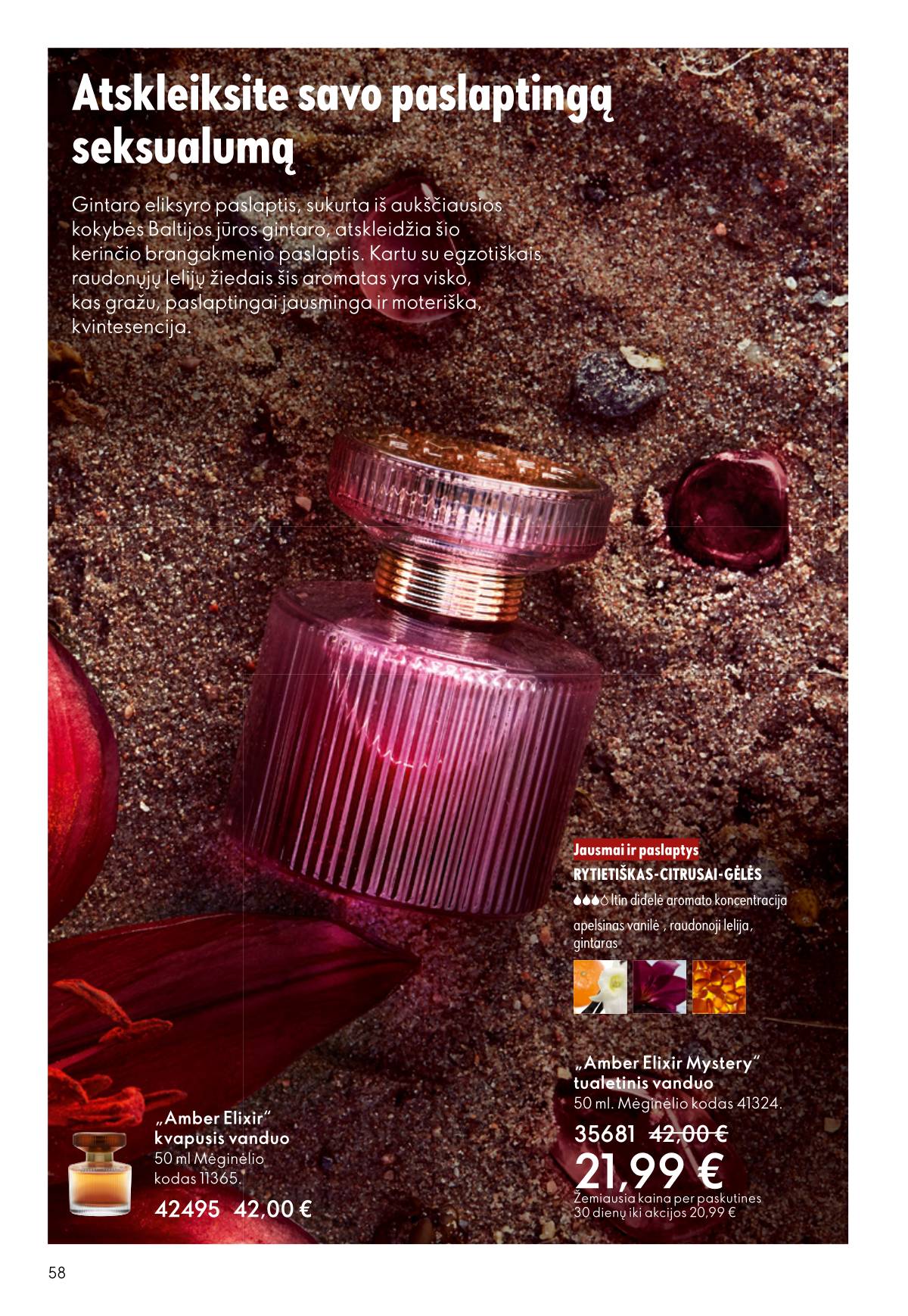 Oriflame - Oriflame akcijų katalogas 58 puslapis