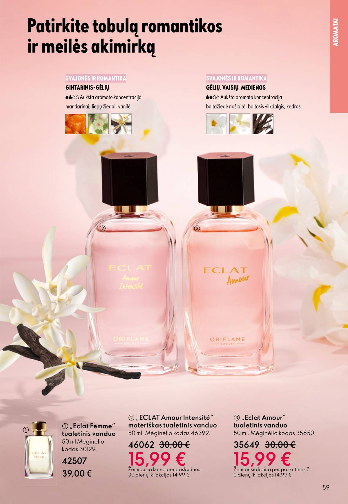 Oriflame - Oriflame akcijų katalogas 59 puslapis