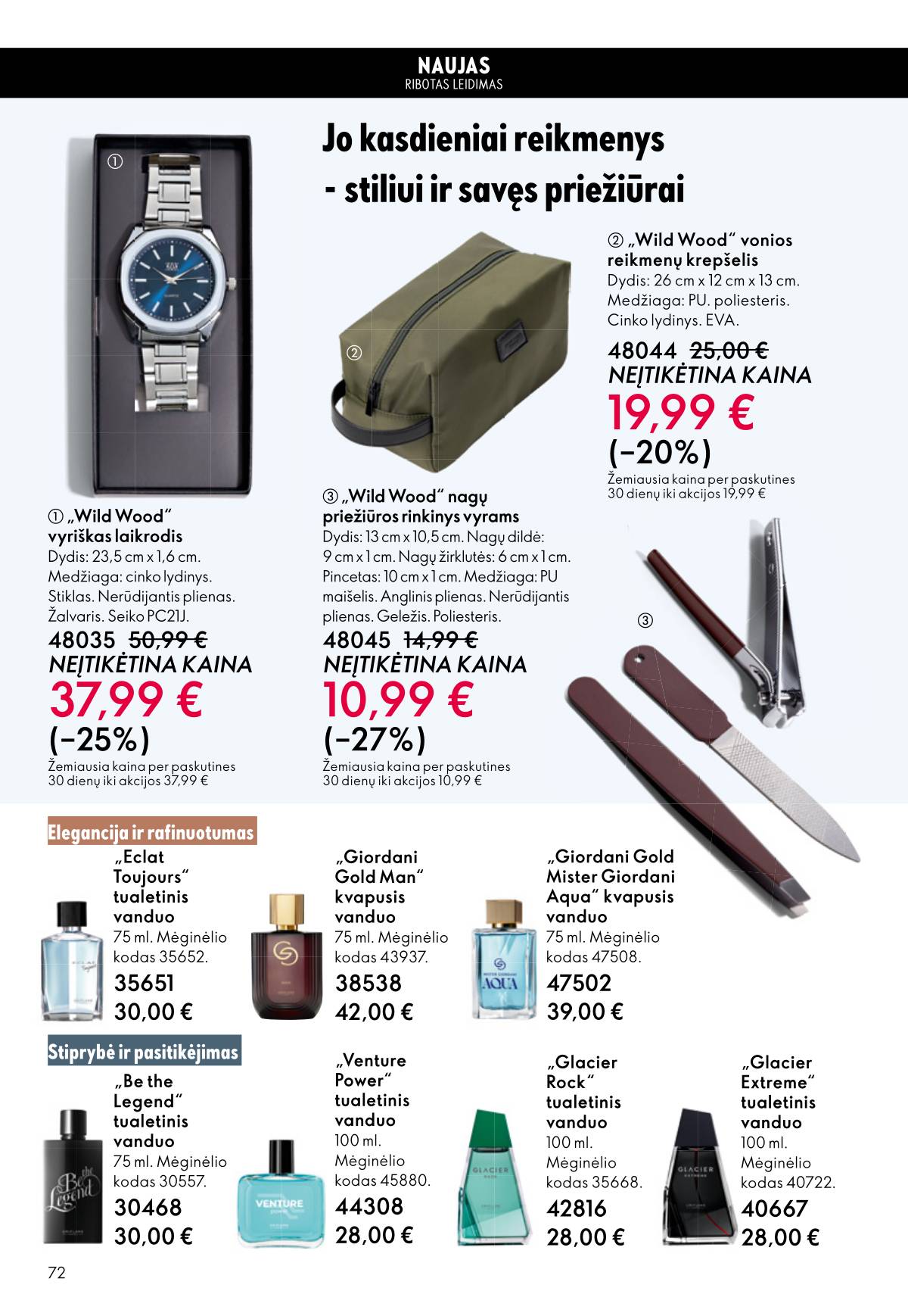 Oriflame - Oriflame akcijų katalogas 72 puslapis