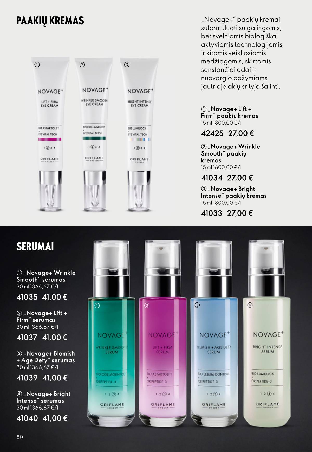 Oriflame - Oriflame akcijų katalogas 80 puslapis