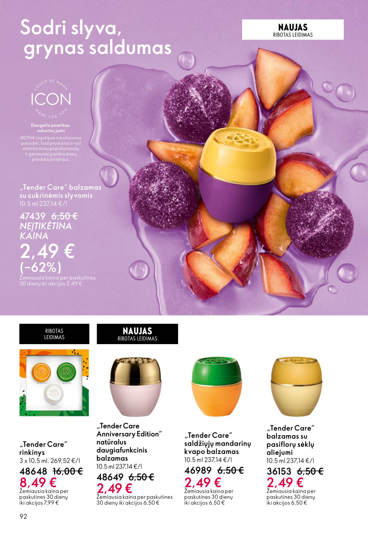 Oriflame - Oriflame akcijų katalogas 92 puslapis