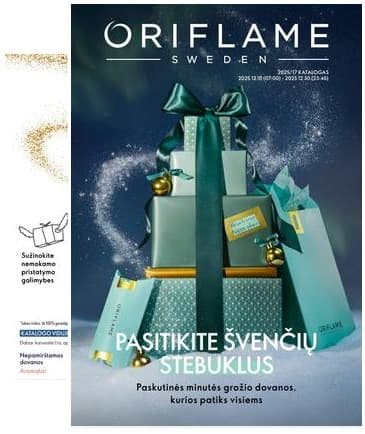 Oriflame - Oriflame akcijų katalogas 2025-12-10 – 2025-12-30