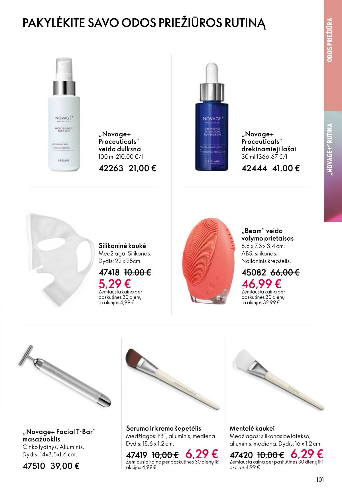 Oriflame - Oriflame akcijų katalogas 101 puslapis