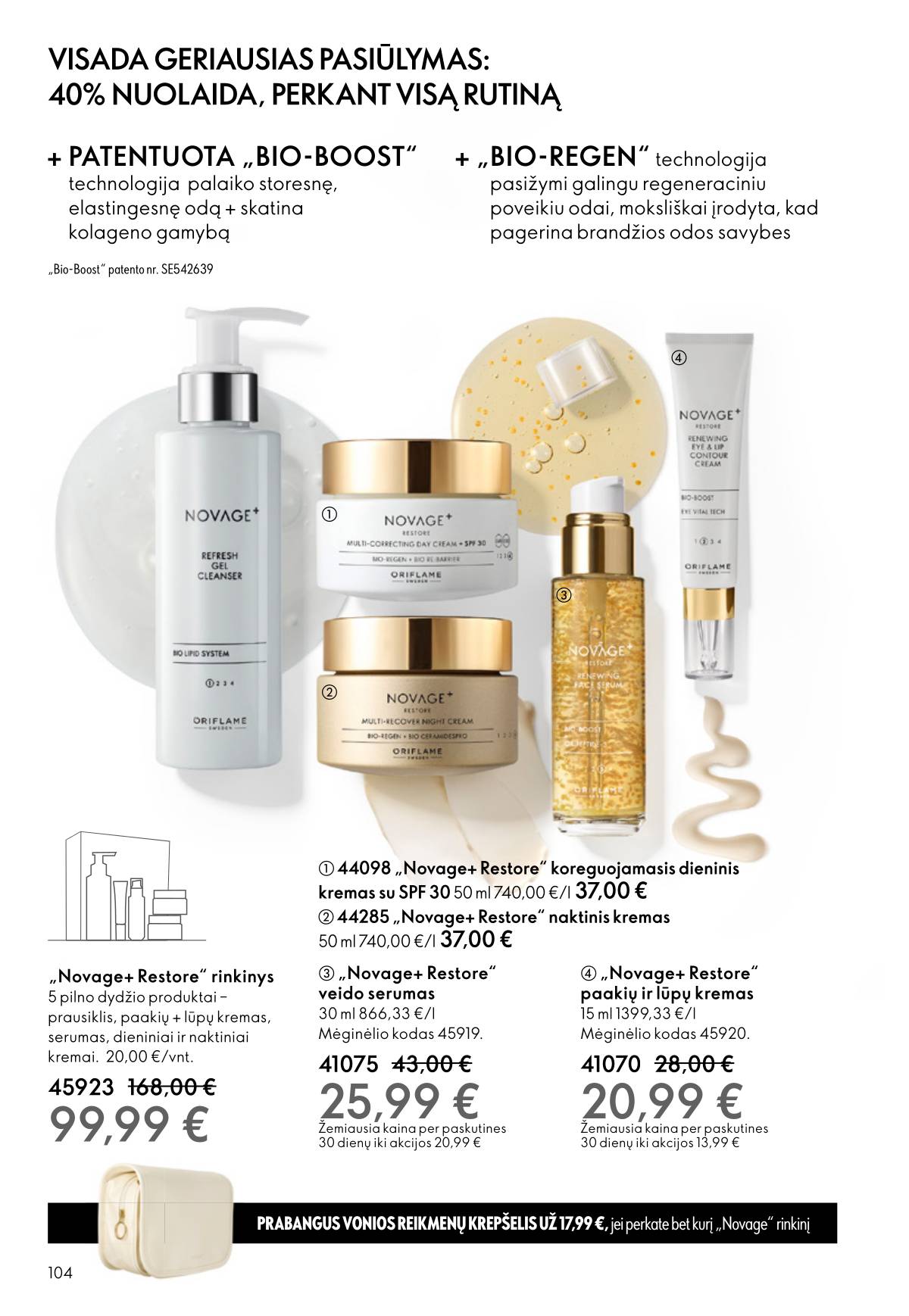 Oriflame - Oriflame akcijų katalogas 104 puslapis