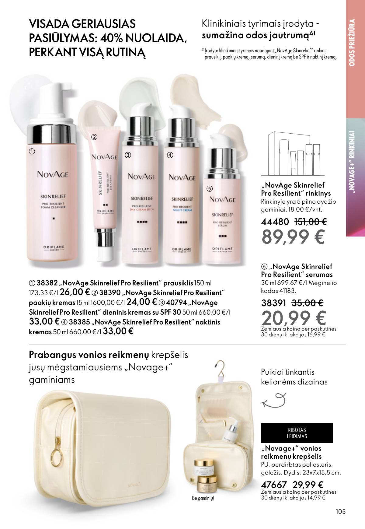 Oriflame - Oriflame akcijų katalogas 105 puslapis