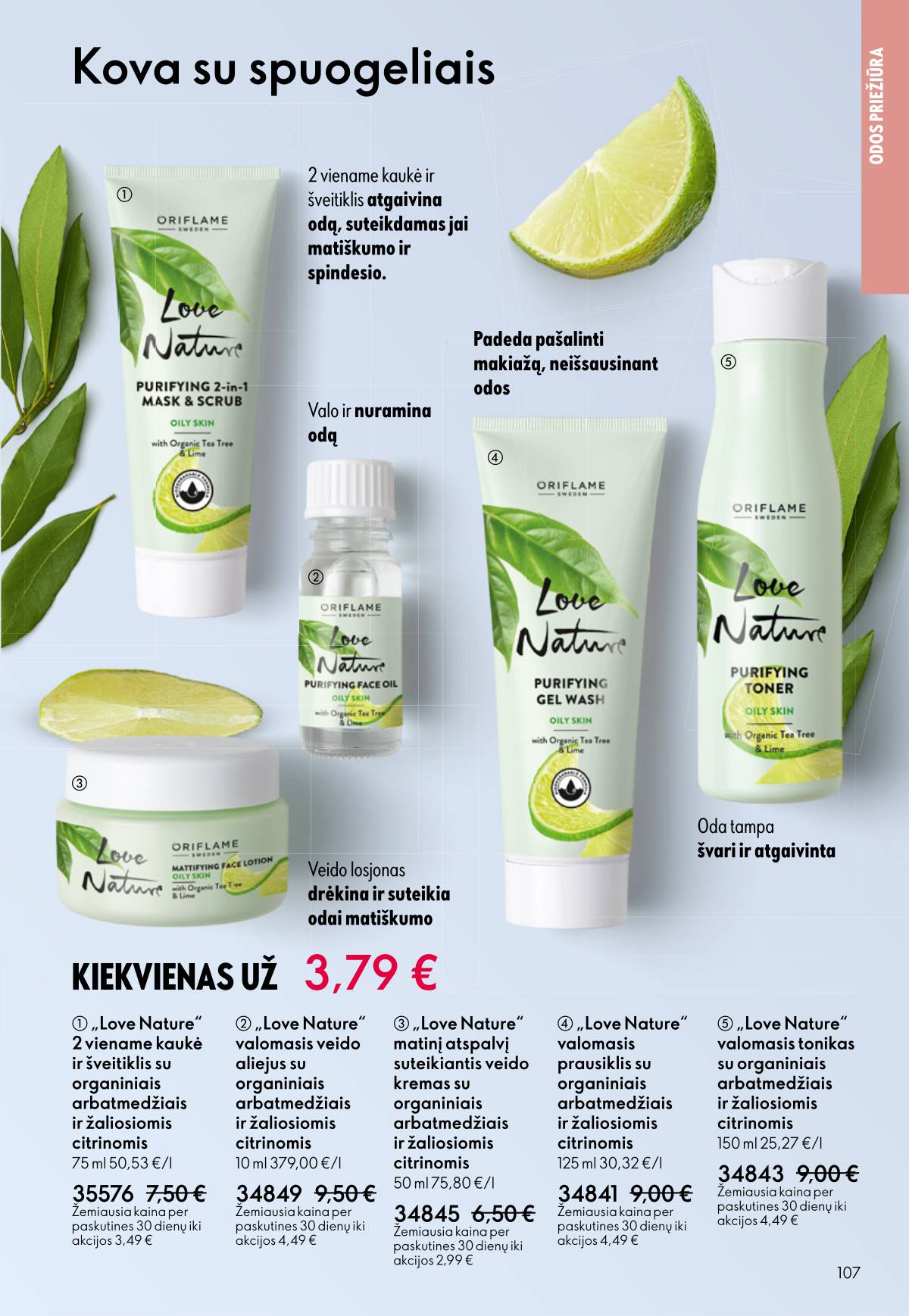 Oriflame - Oriflame akcijų katalogas 107 puslapis
