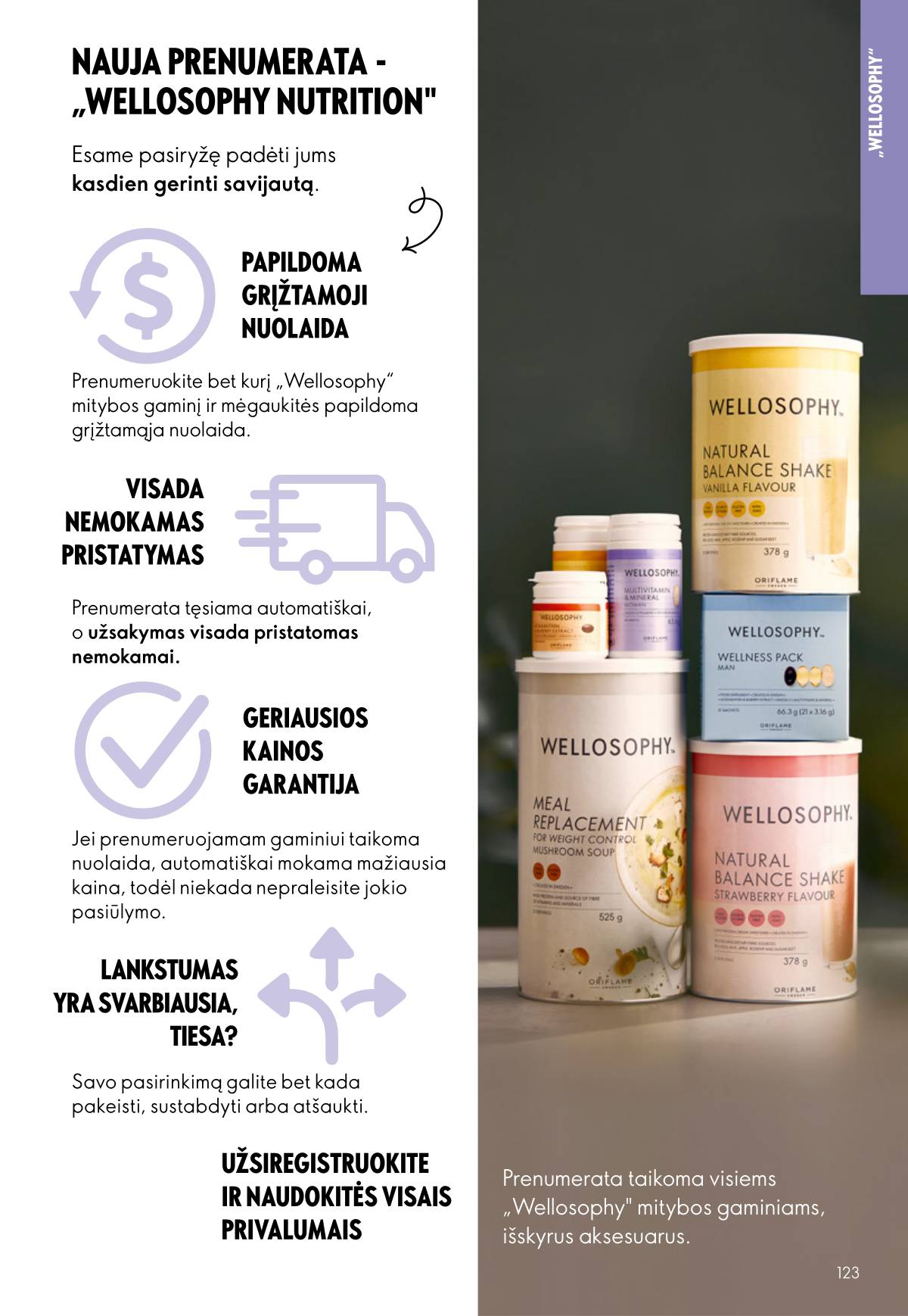 Oriflame - Oriflame akcijų katalogas 123 puslapis